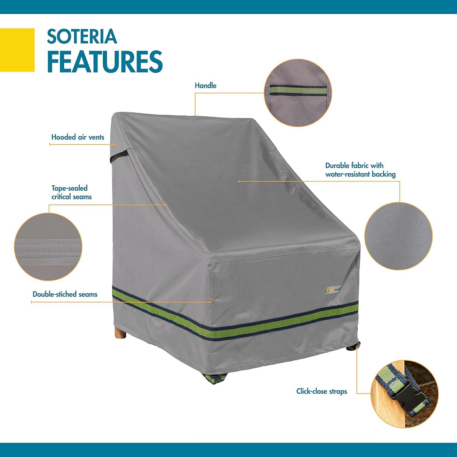 Duck Covers Soteria Waterproof 36 Inch Patio Chair Cover