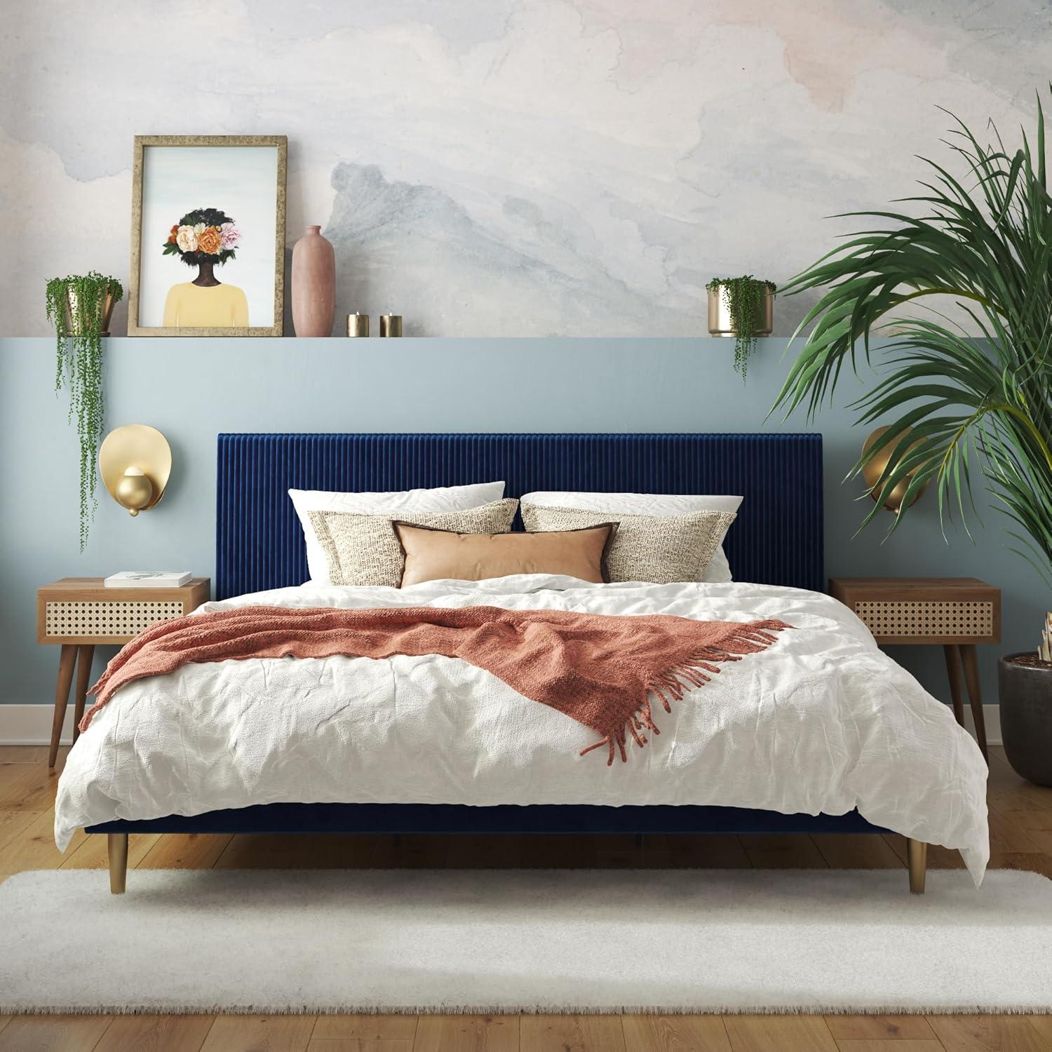 Daphne Upholstered Platform Bed