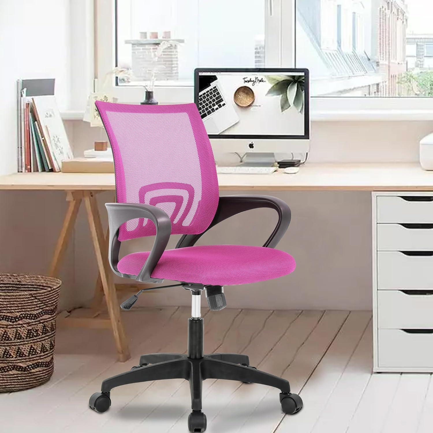 FENG20 Ergonomic Mesh Office Chair Computer Desk Chair Swivel Executive Chair