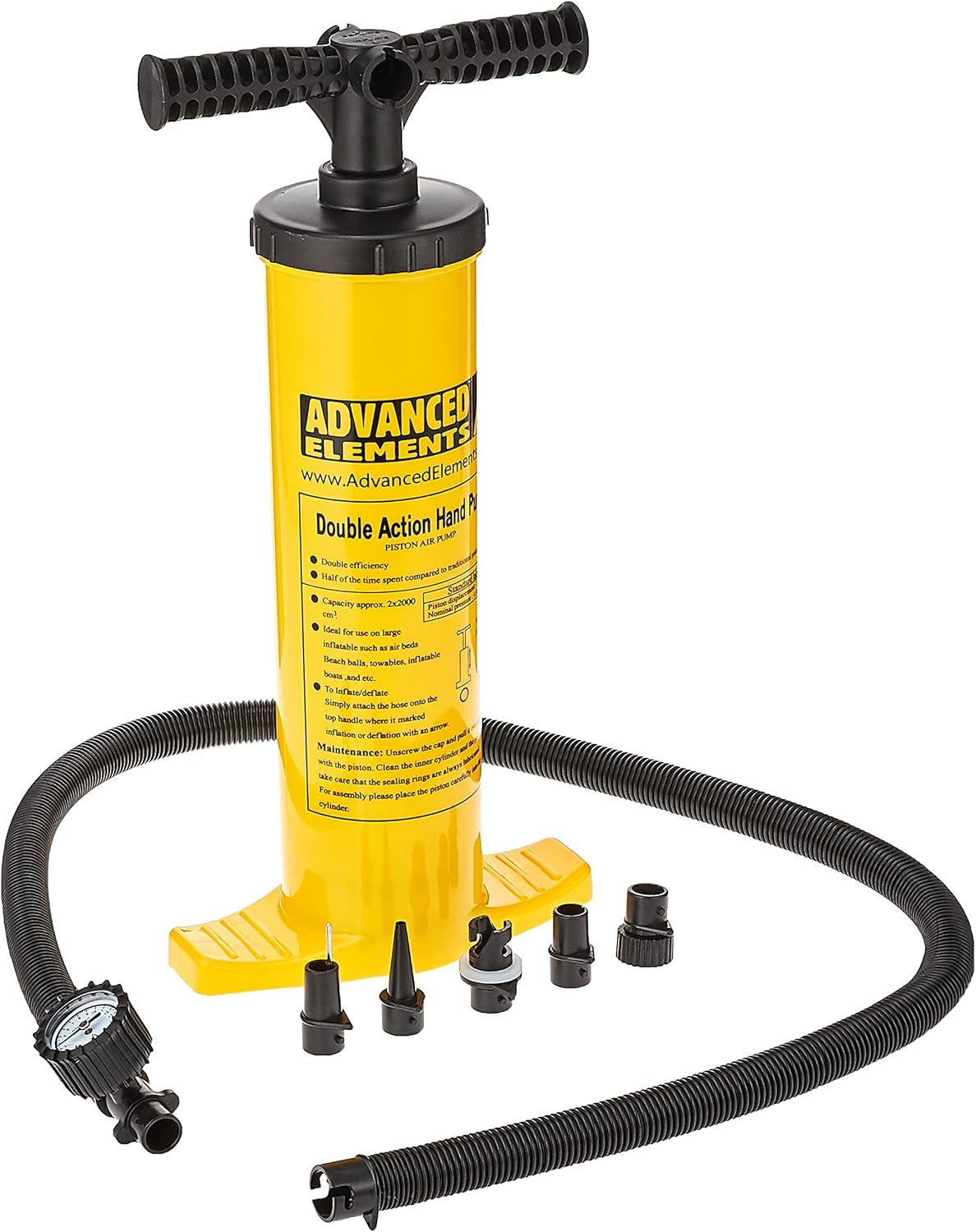 Advanced Elements Double Action Pump with Pressure Gauge