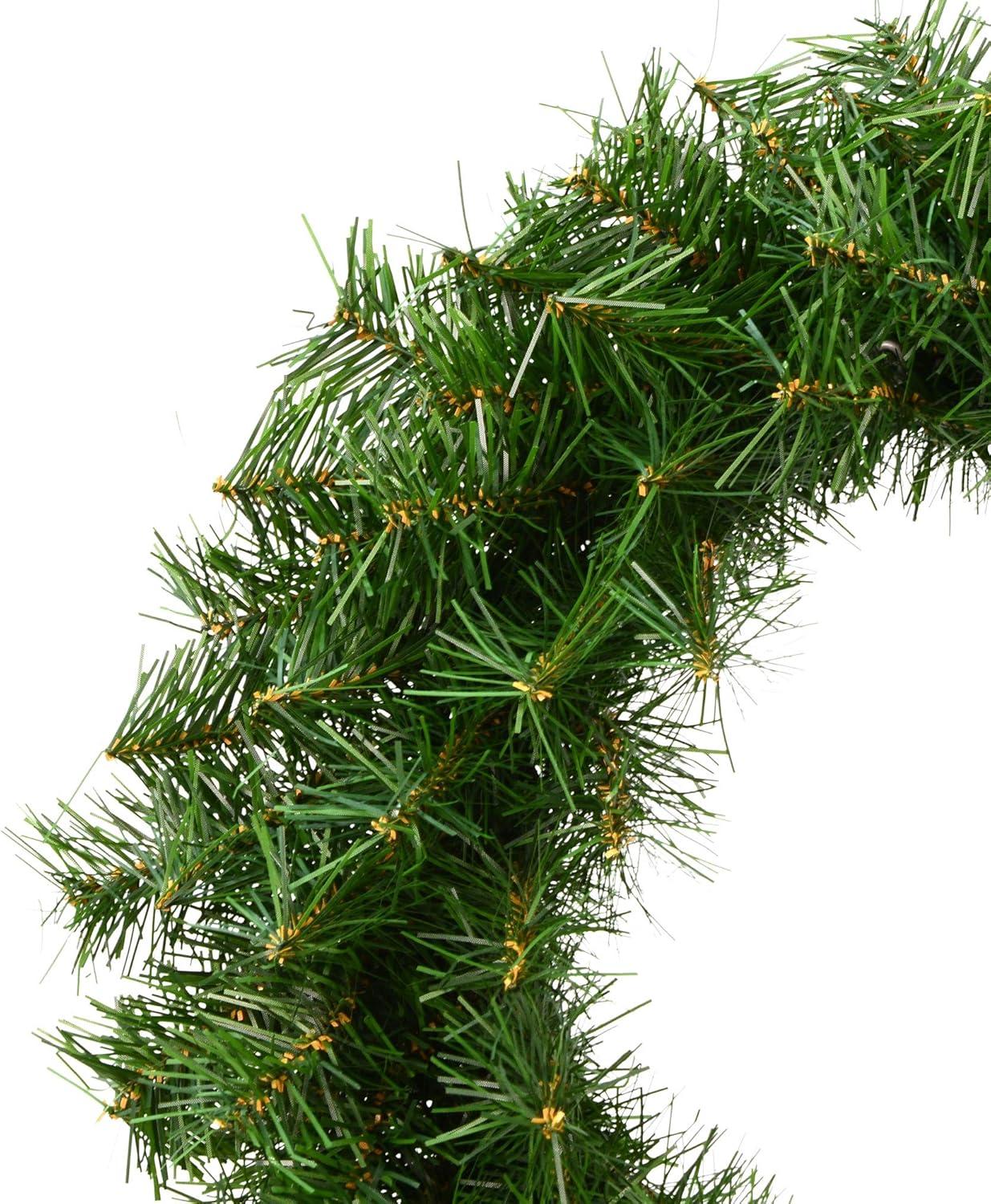 Vickerman Artificial Canadian Pine Wreath Unlit