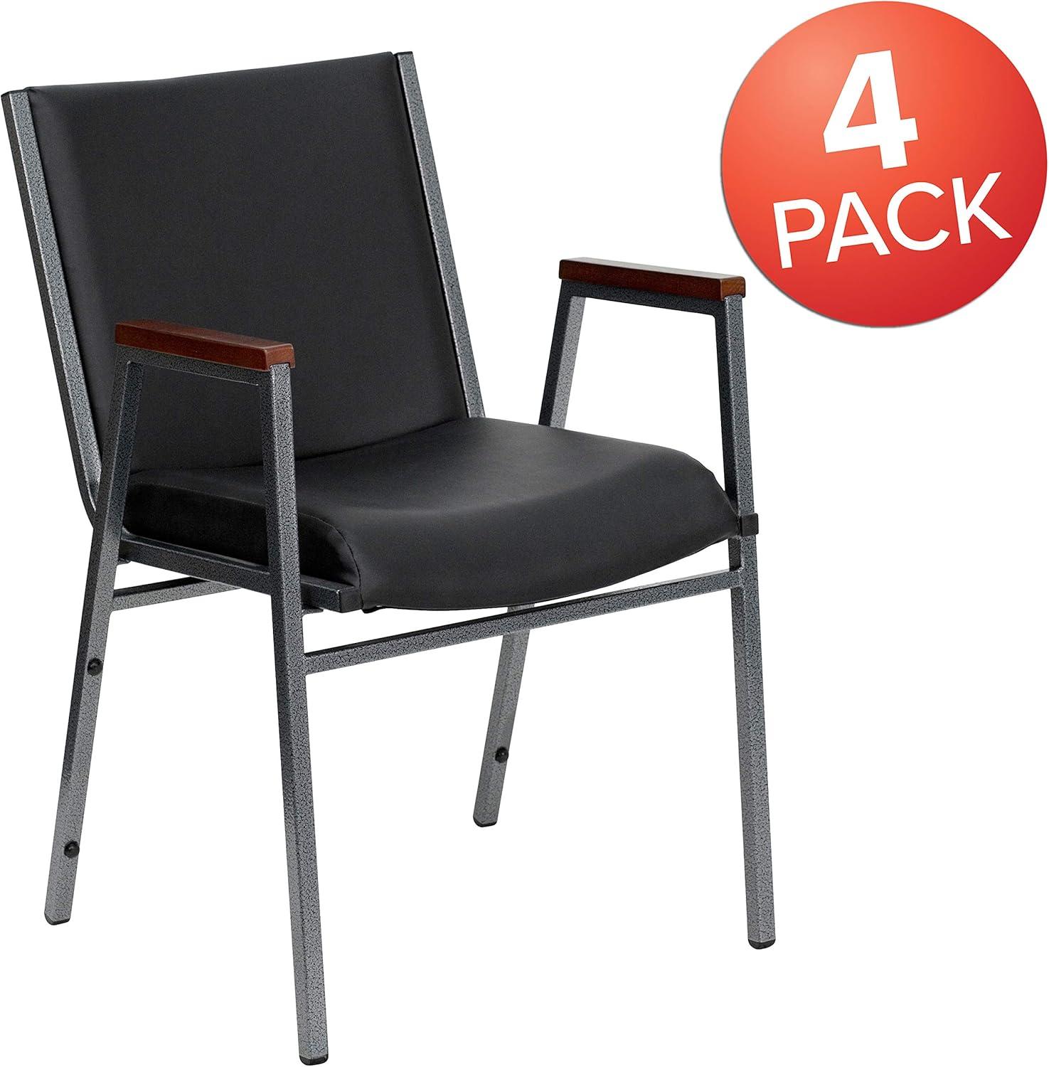 Aliya Heavy Duty Stack Chair with Arms