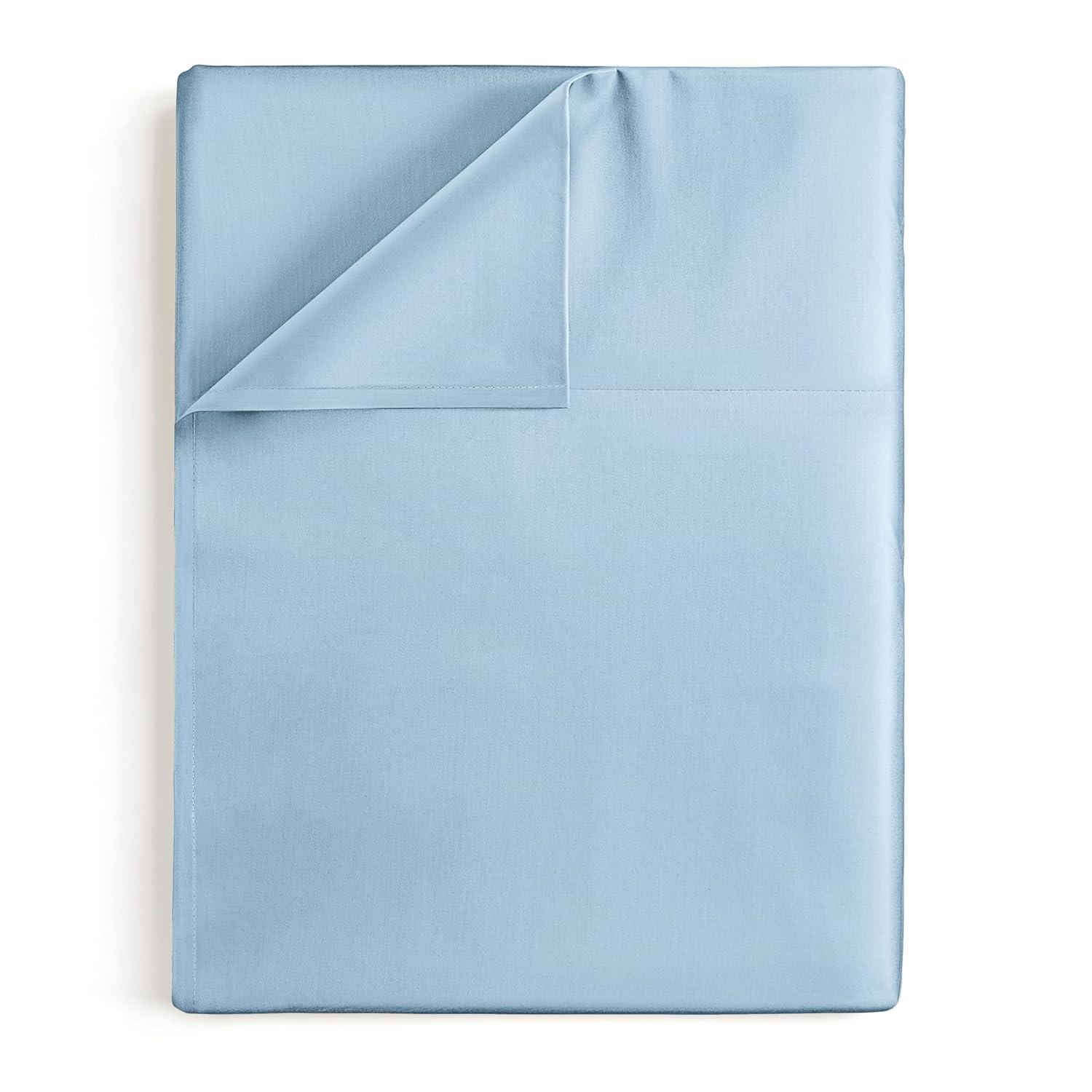 CGK Linens Single 100% Cotton Flat Sheet/ Top Sheet 400 Thread Count