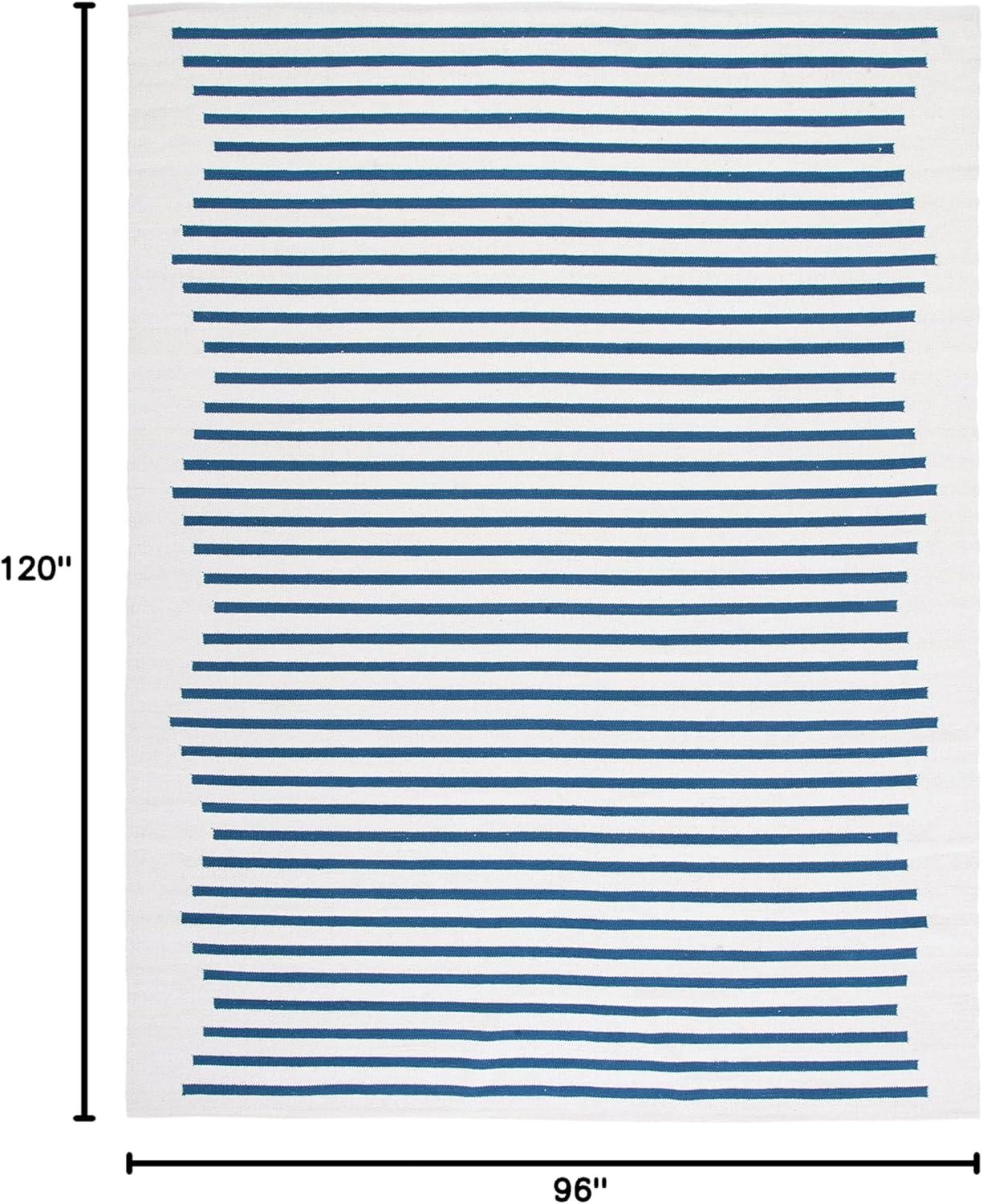 Montauk MTK712 Hand Woven Indoor Area Rug - Blue/Ivory - 8'x10' - Safavieh