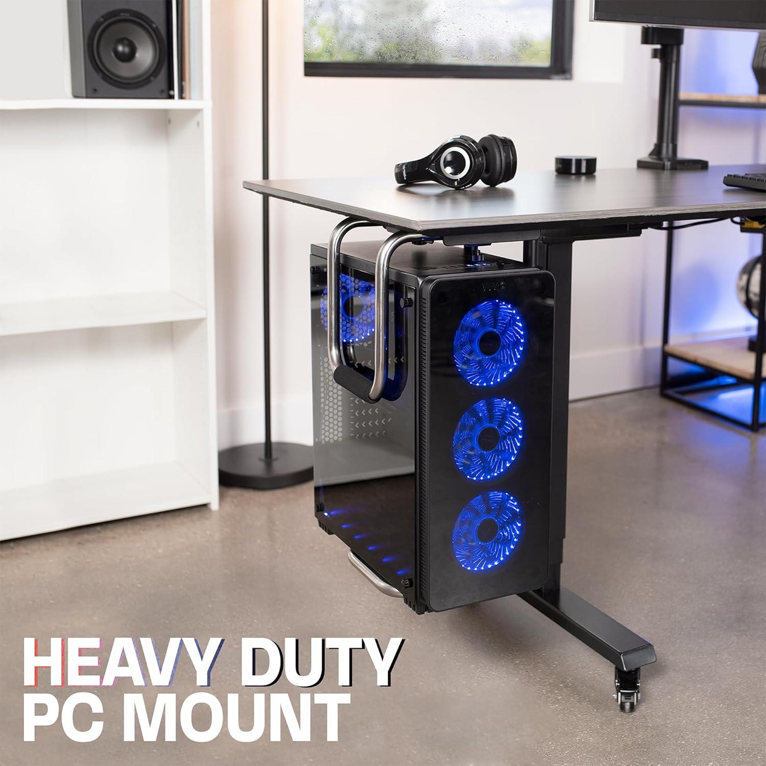 Vivo Heavy Duty Under Desk PC Mount
