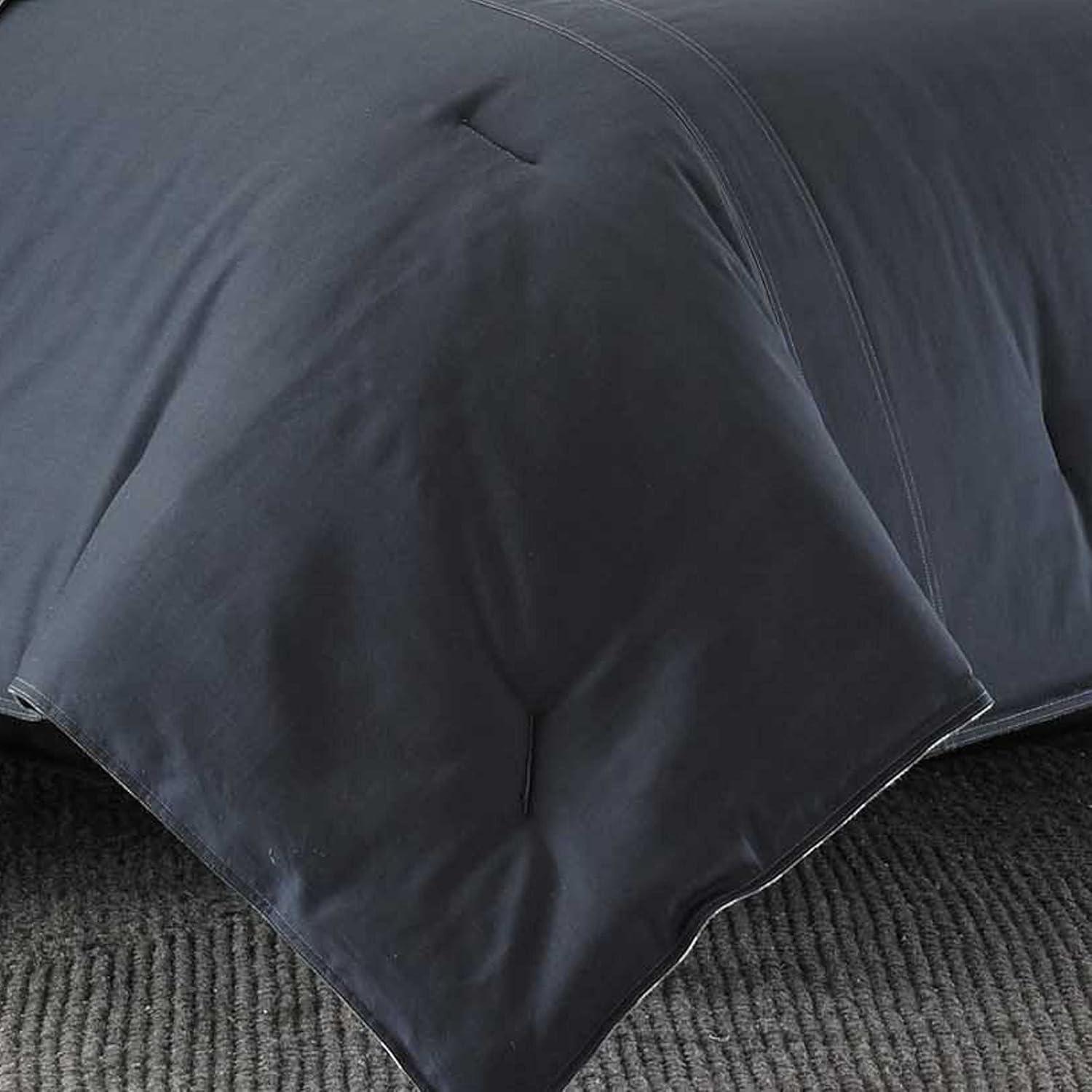 Eddie Bauer Kingston Navy Reversible Duvet Cover Set