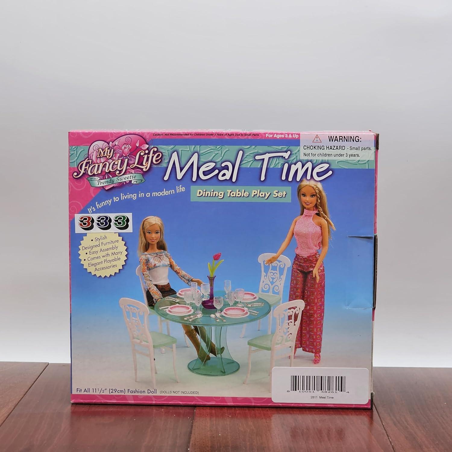 Gloria My Fancy Life Meal Time Dining Table Play Set (No. 2811)