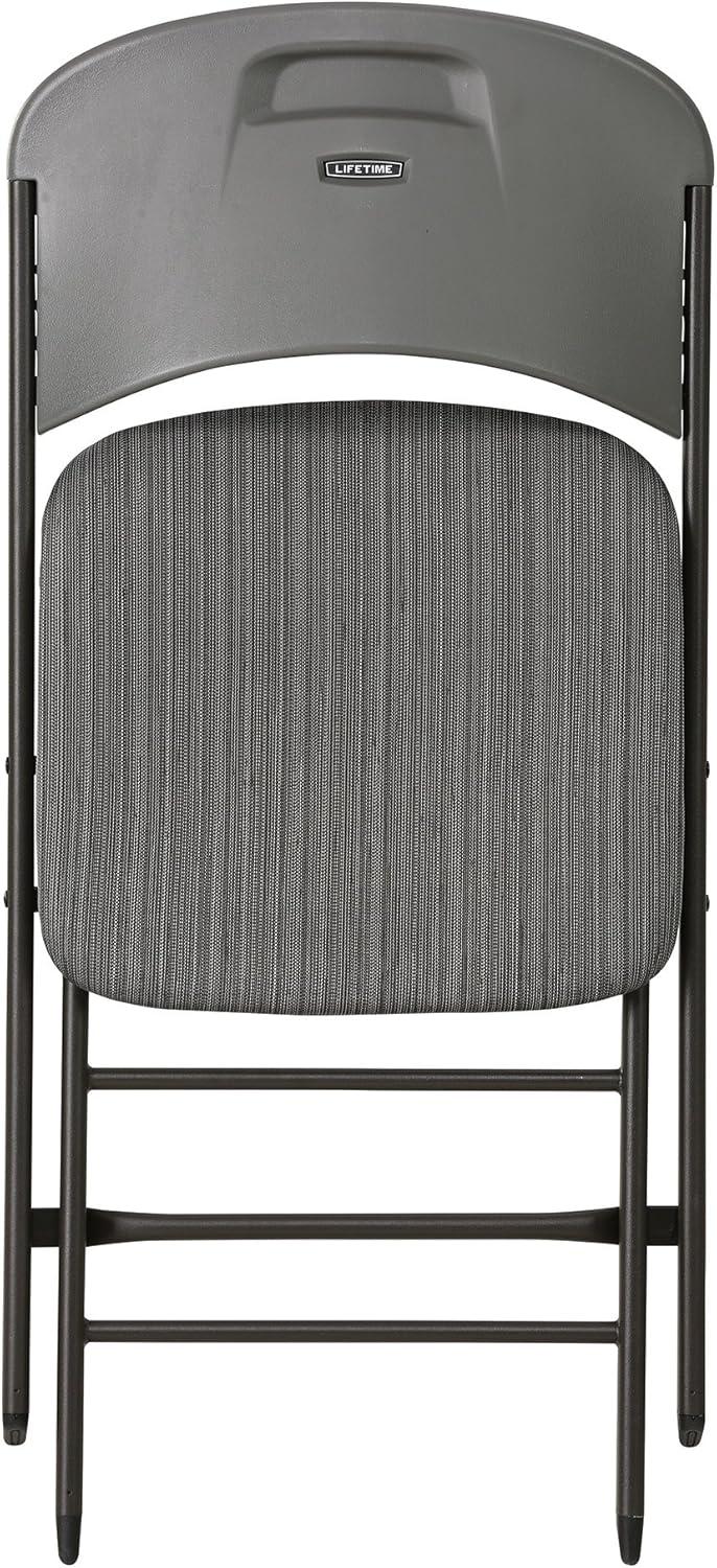 Lifetime Padded Folding Chair - 4 Pk (Commercial), Urban Gray - 480426