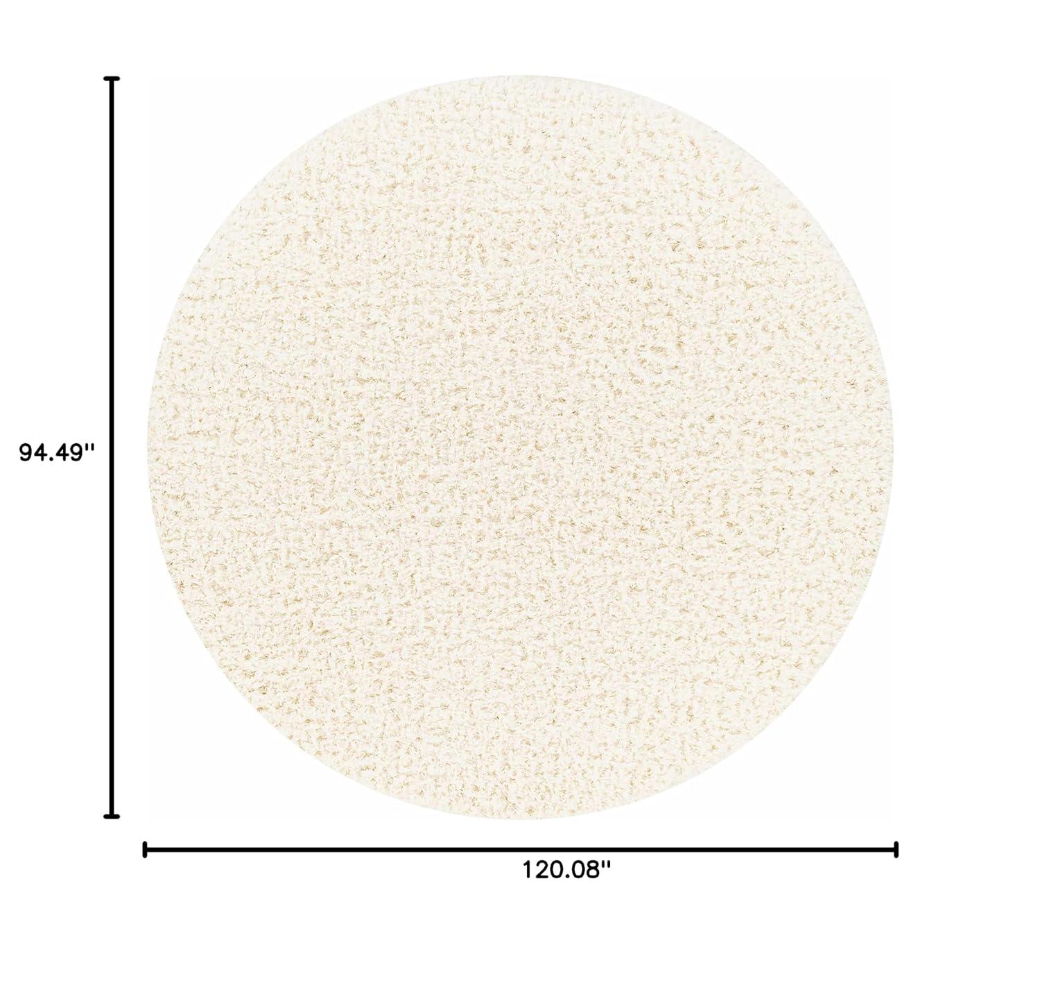 Hauteloom Rectangle Area Rug  Cream