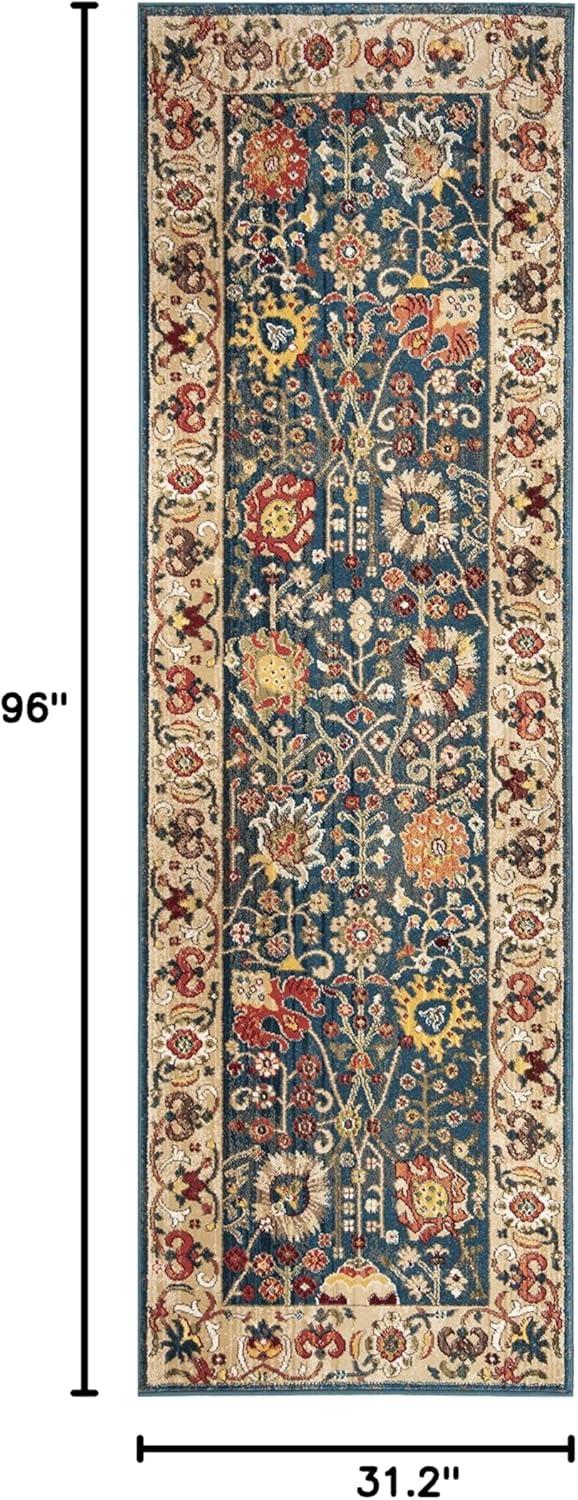 Kashan KSN303 Power Loomed Rugs - Safavieh