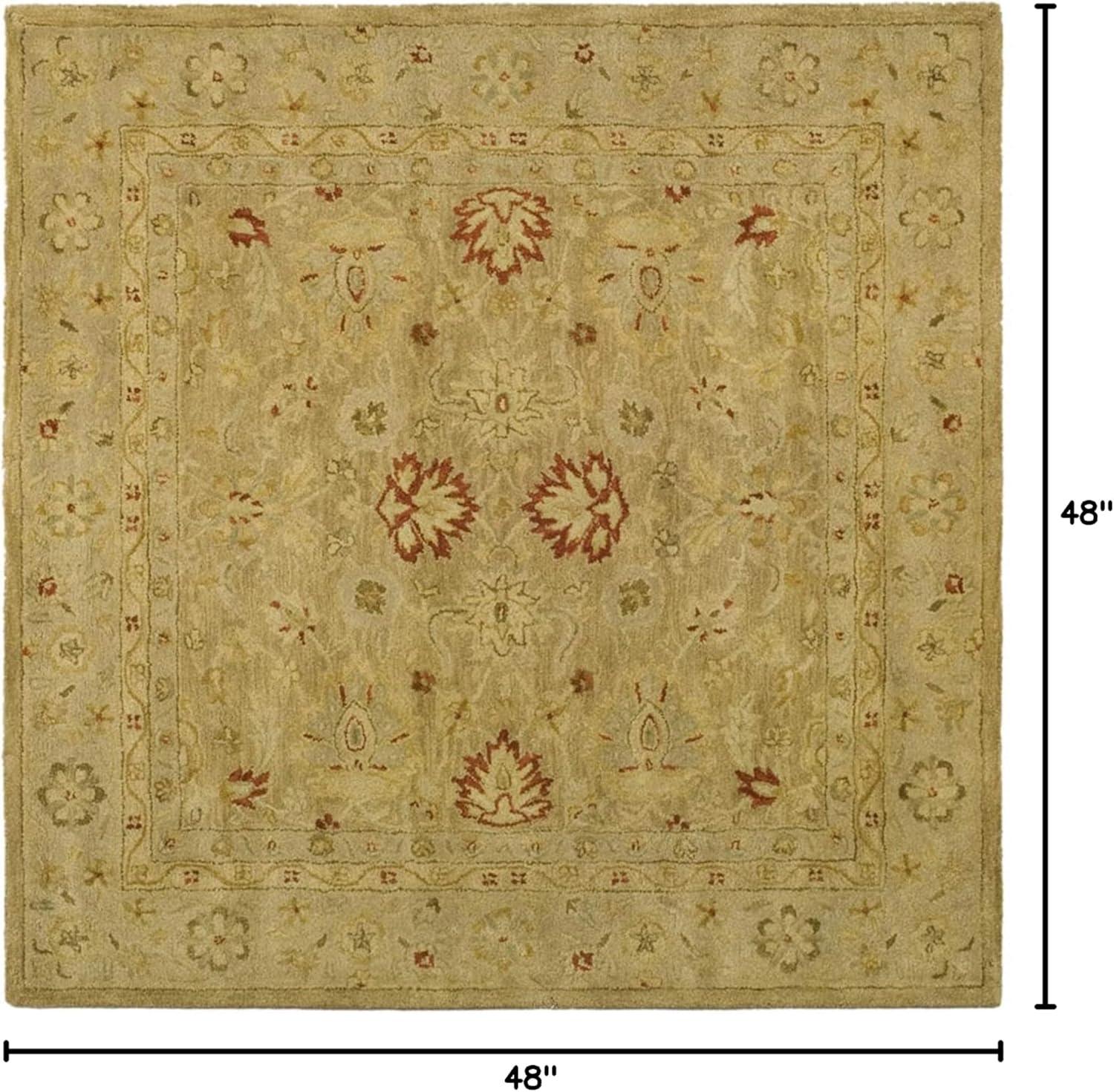 Antiquity AT822 Hand Tufted Area Rug  - Safavieh