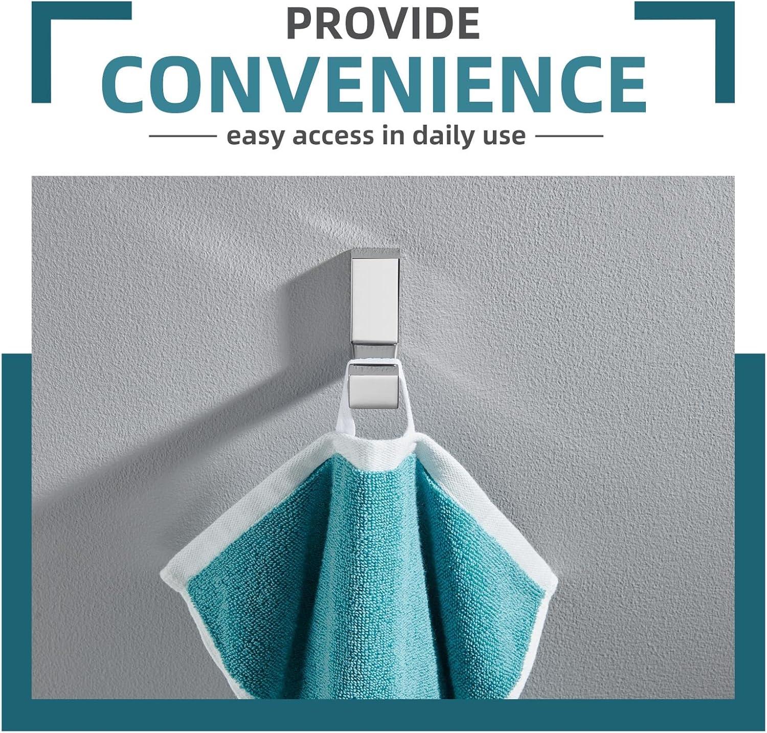 Stainless Steel Bathroom Wall Mounting Robe Hook