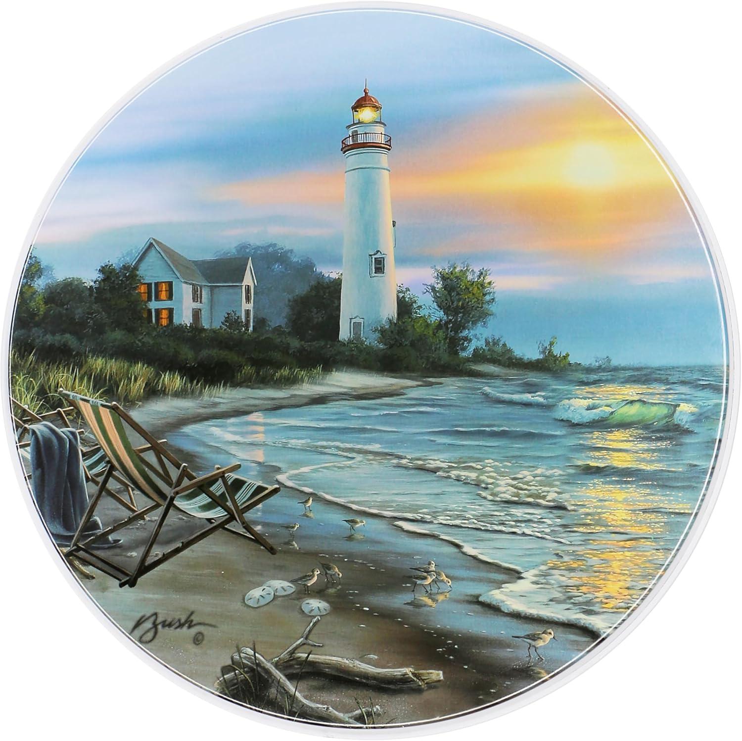 Round Electric Stovetop Burner Cover Set of 4, New Day