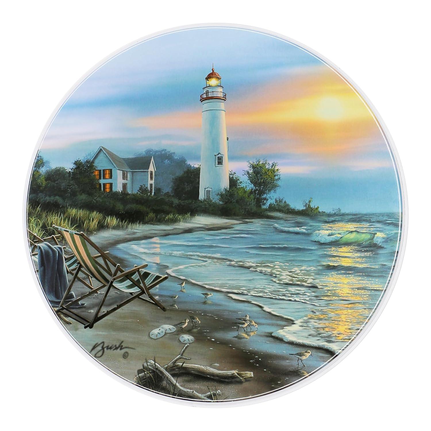 Round Electric Stovetop Burner Cover Set of 4, New Day