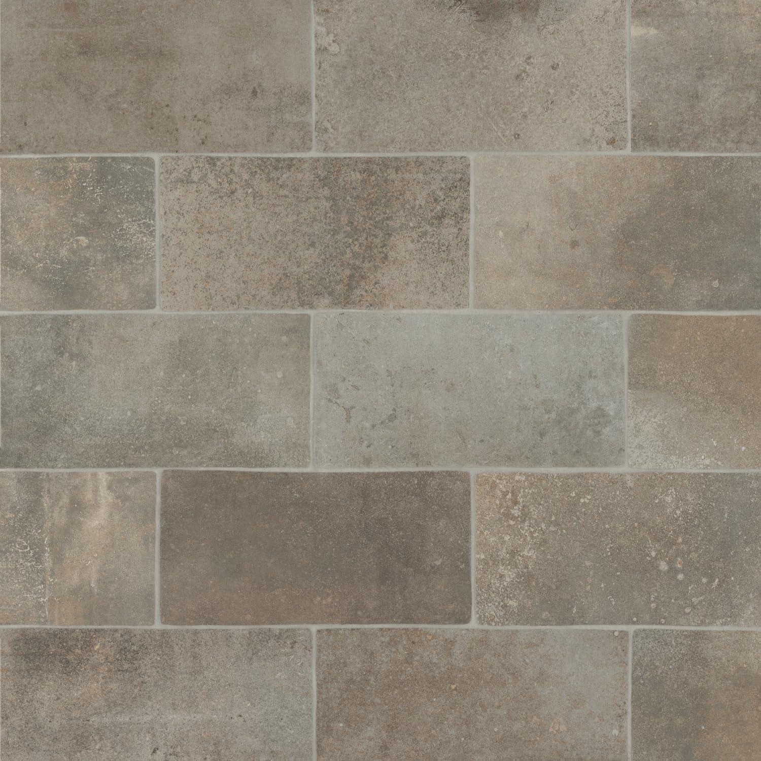 Montana 5" x 10" Porcelain Brick Look Wall & Floor Tile