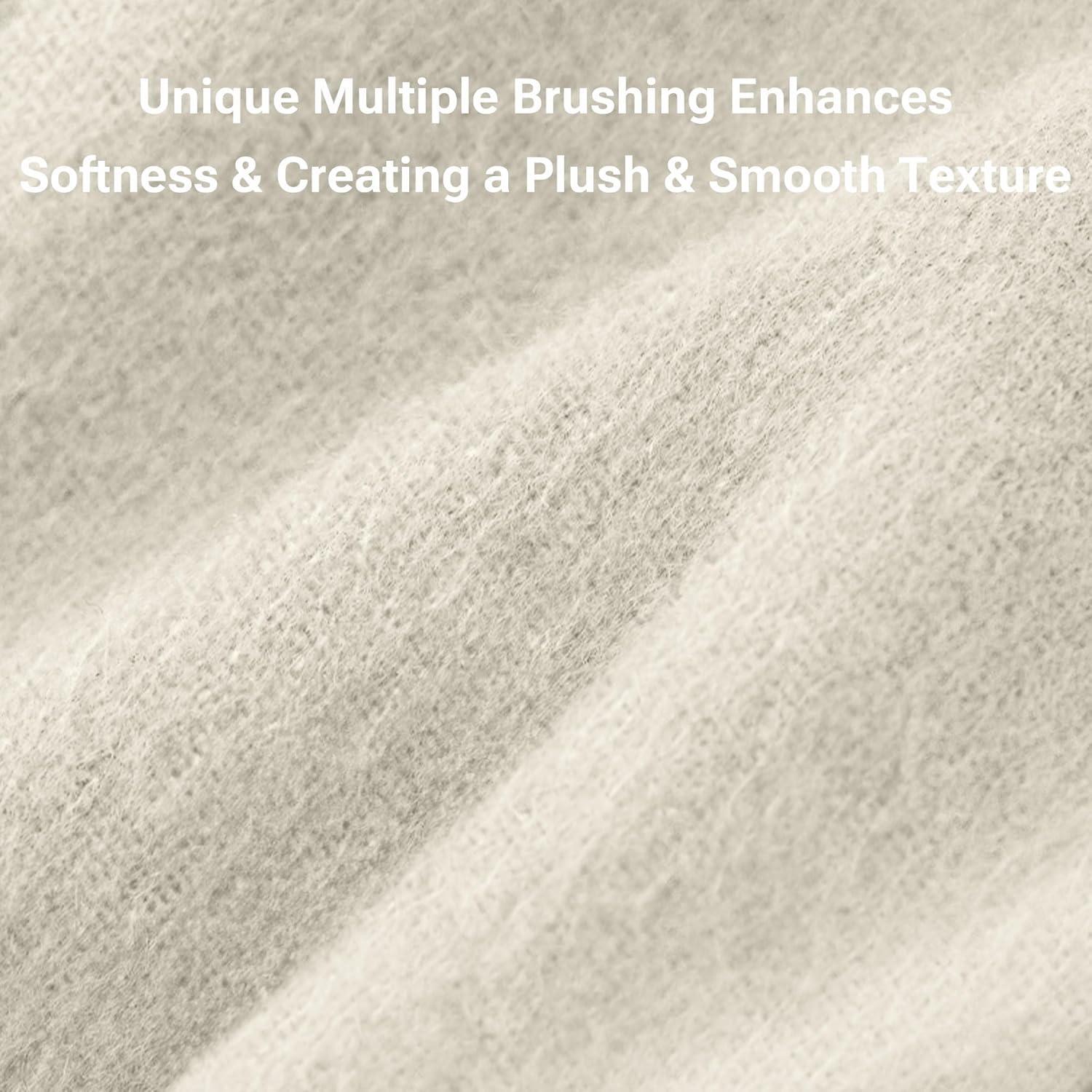 Madison Park Cozy Flannel 100% Cotton Sheet Set