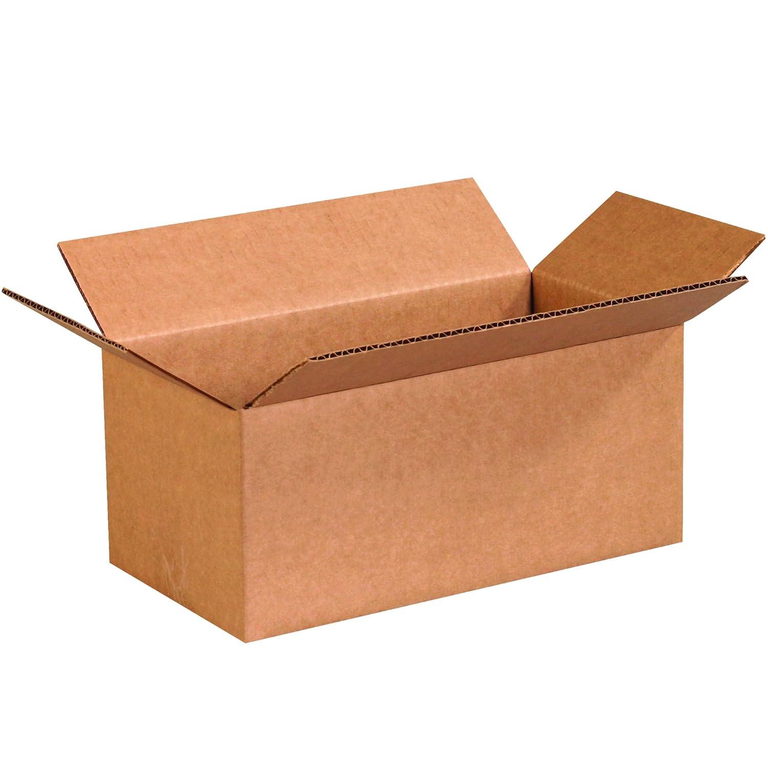 Box Partners 12" x 6" x 5" Shipping Boxes 32 ECT Brown 25/Bundle (1265)