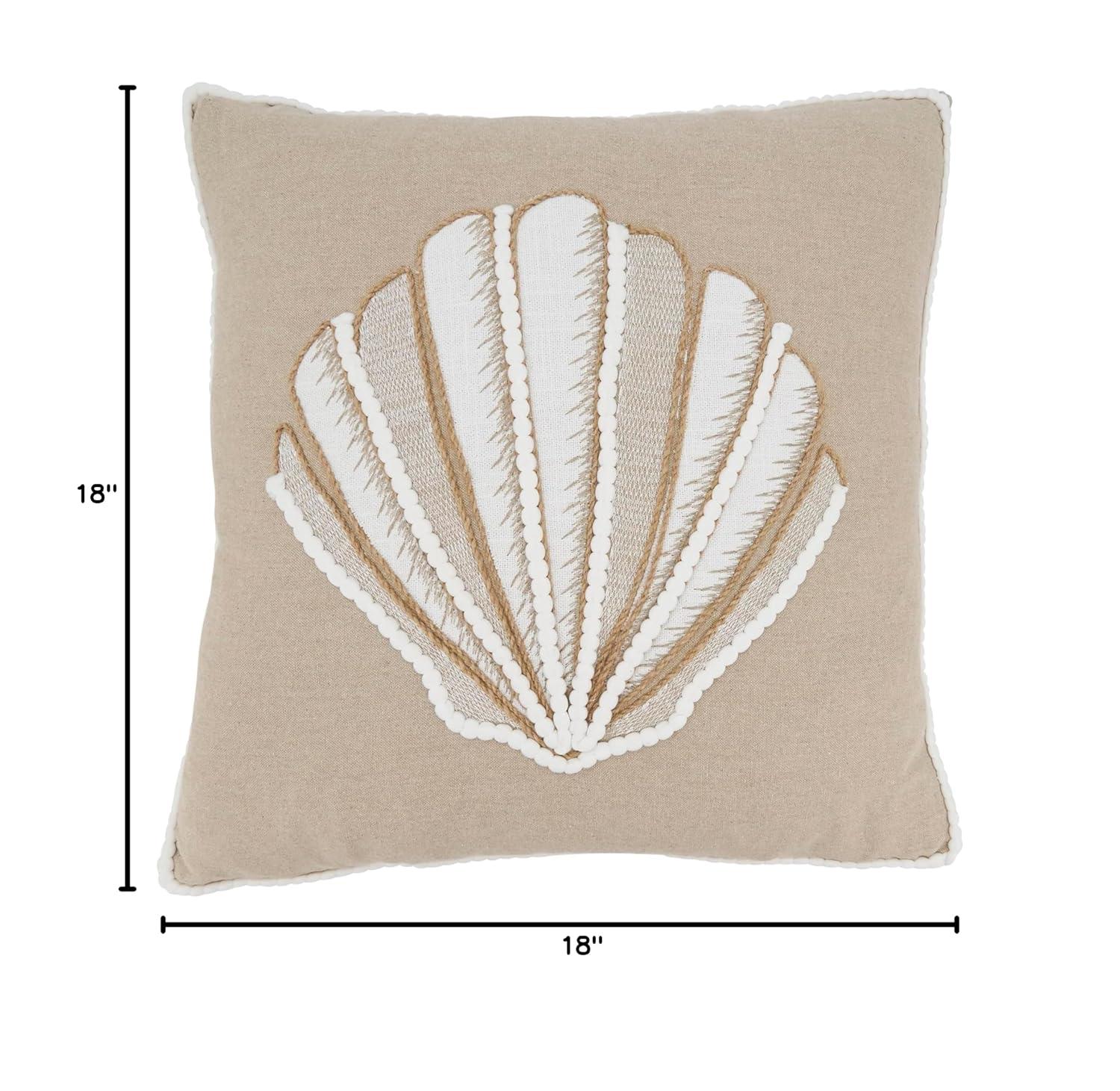 Saro Naviguer Collection Cotton Pillow Cover