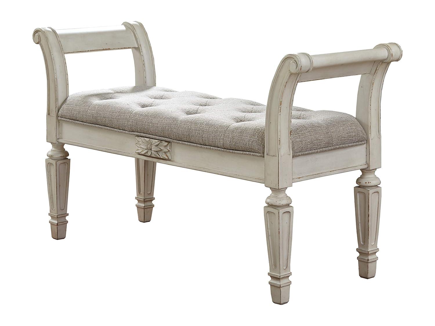 Kelly Clarkson Home Hayley Polyester Upholstered Bench