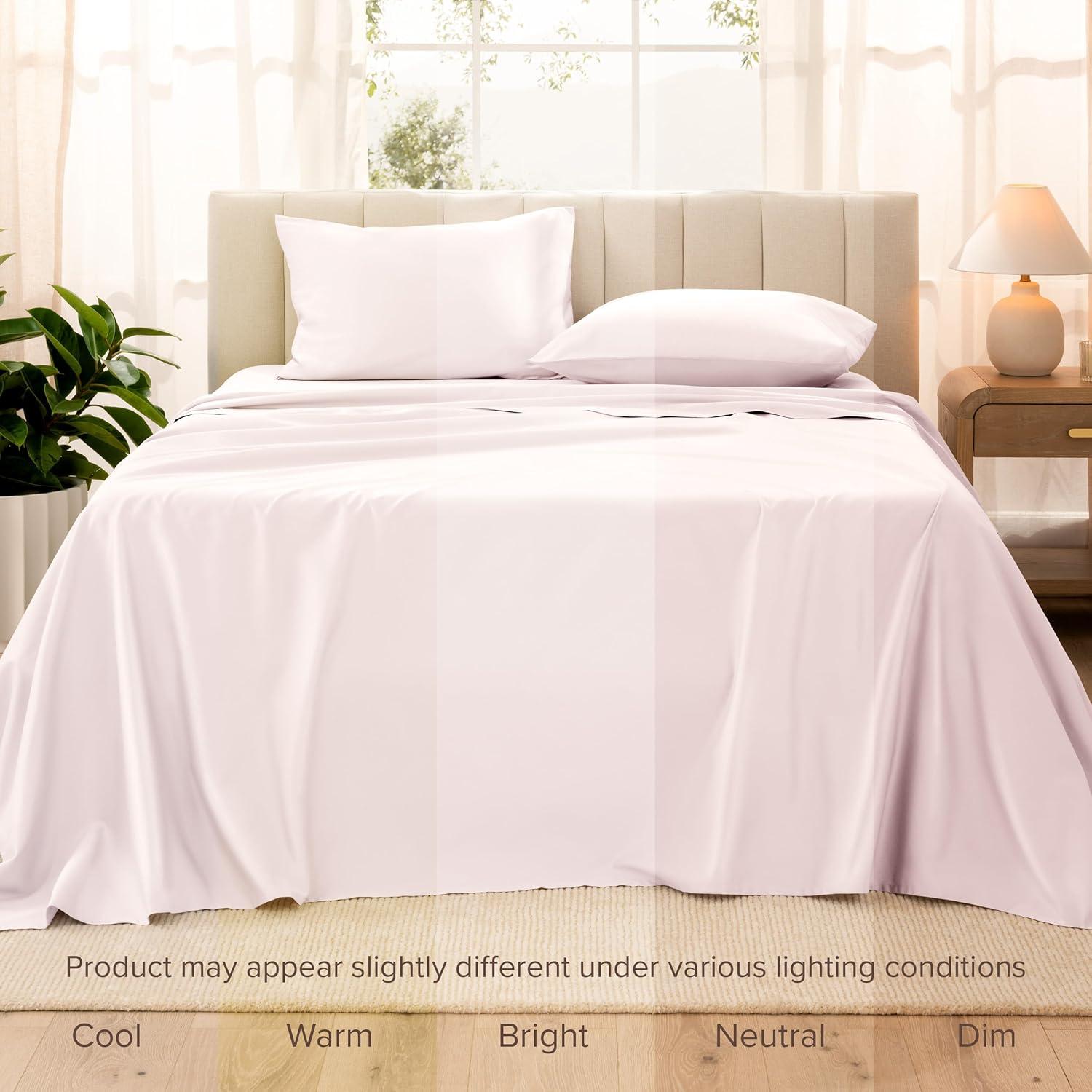 Bare Home 400 Thread Count Sateen Sheet Set