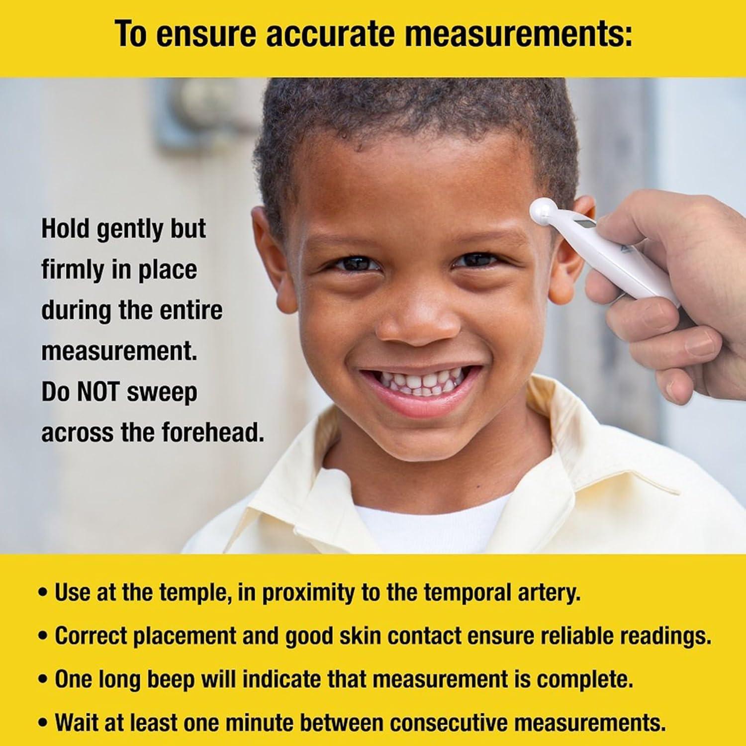 Adtemp 427 Temporal Contact Thermometer LCD Display 427Q 1 Each