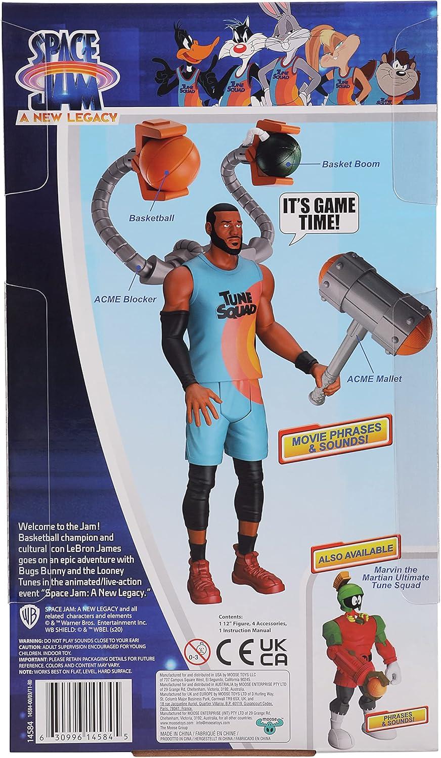 Space Jam Lebron James 12" Action Figure with Accessories