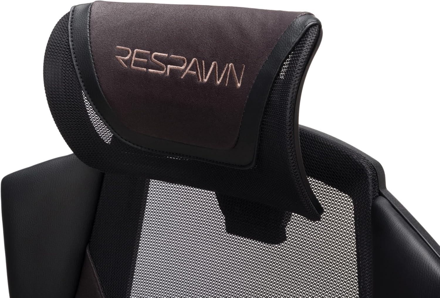Respawn RESPAWN FLEXX Mesh Gaming Chair With Lumbar Support, Ergonomic Gaming Chair with Recline/Tilt Tension Controls, Adjustable Arms, 300lb Max Weight With Wheels for Computer/Desk/Office