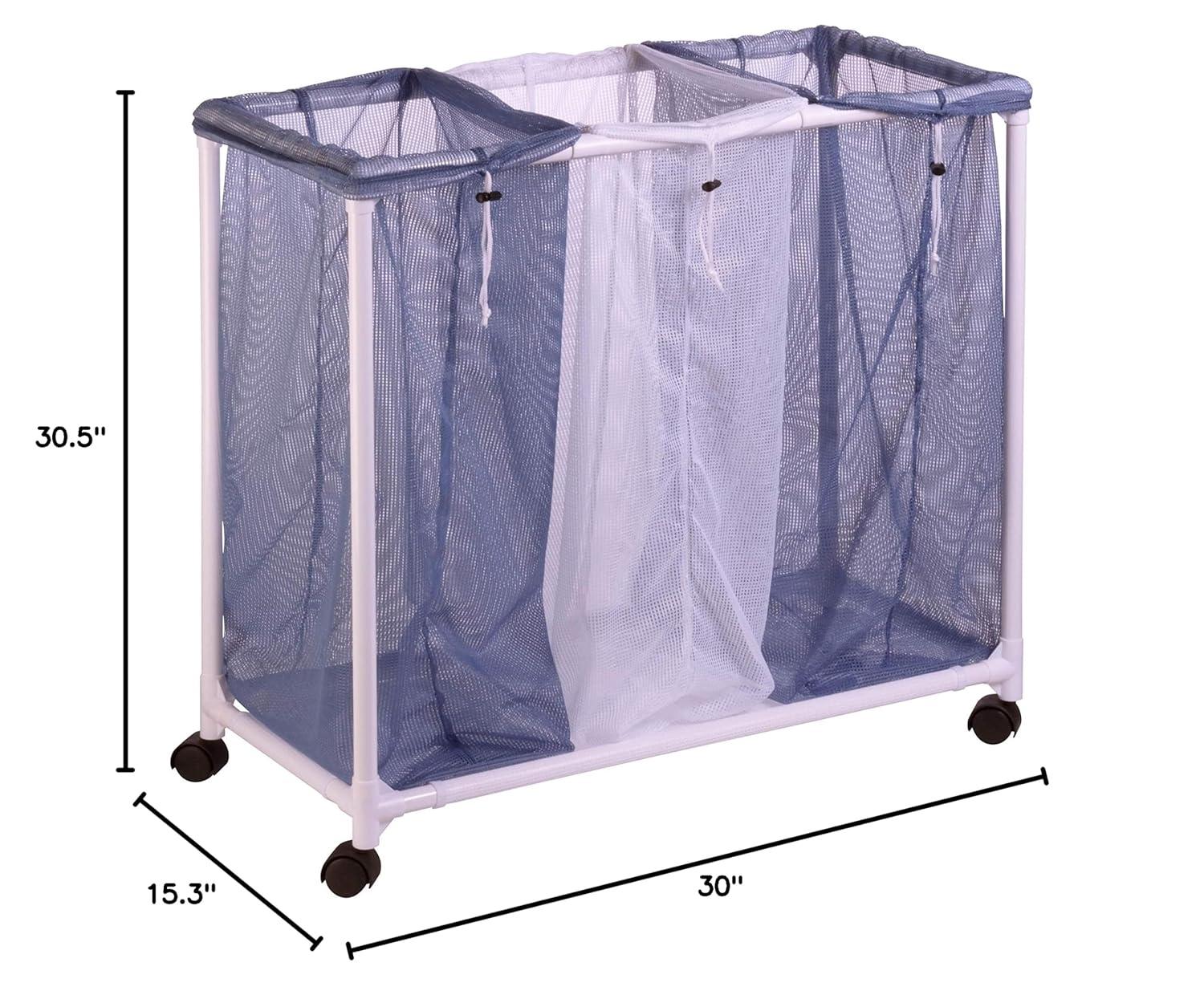 Rebrilliant Plastic Rolling Laundry Sorter