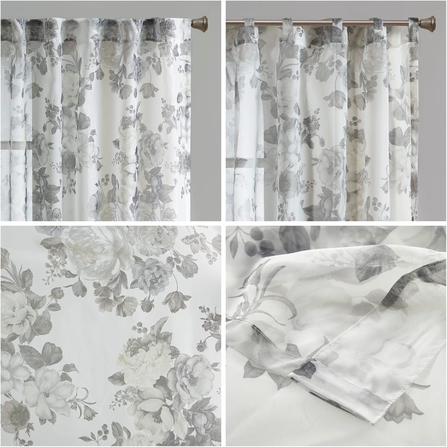 Madison Park Simone Marcus Sheer Curtain Panel