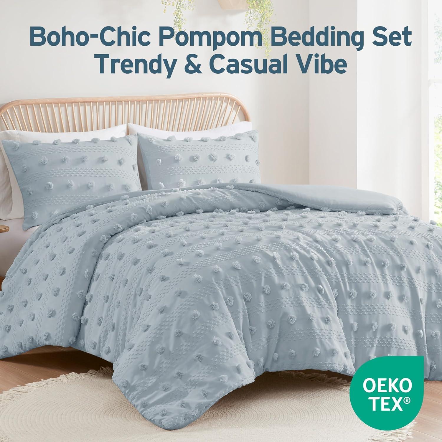 Clip Jacquard Comforter Set