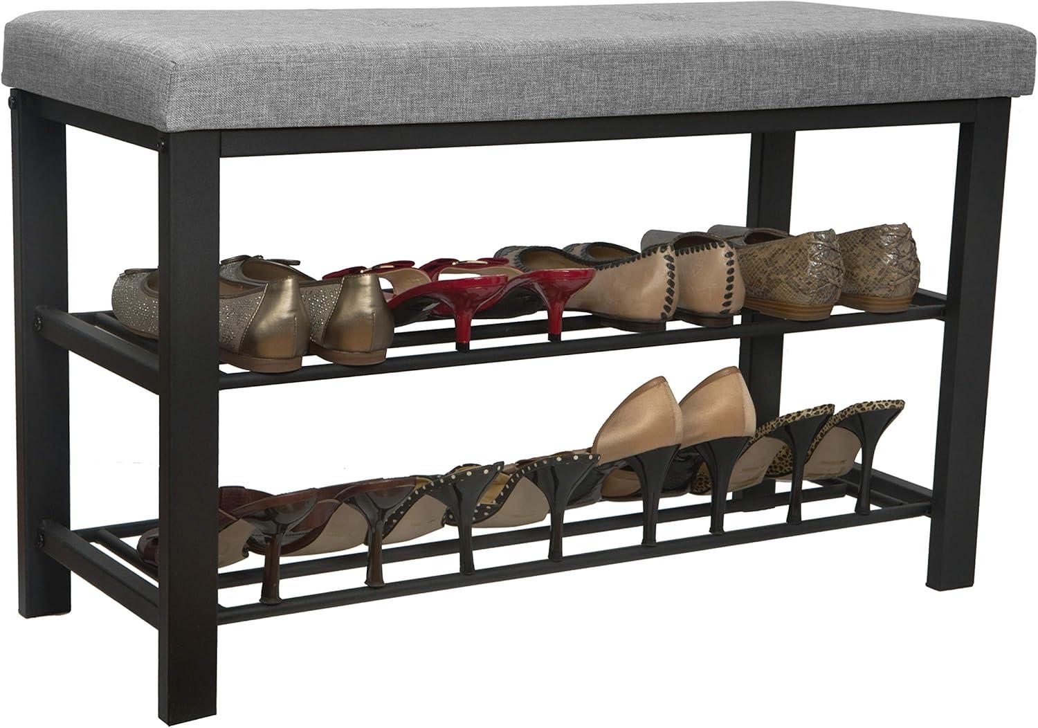 Winston Porter Kolten Faux Leather Upholstered Storage Bench