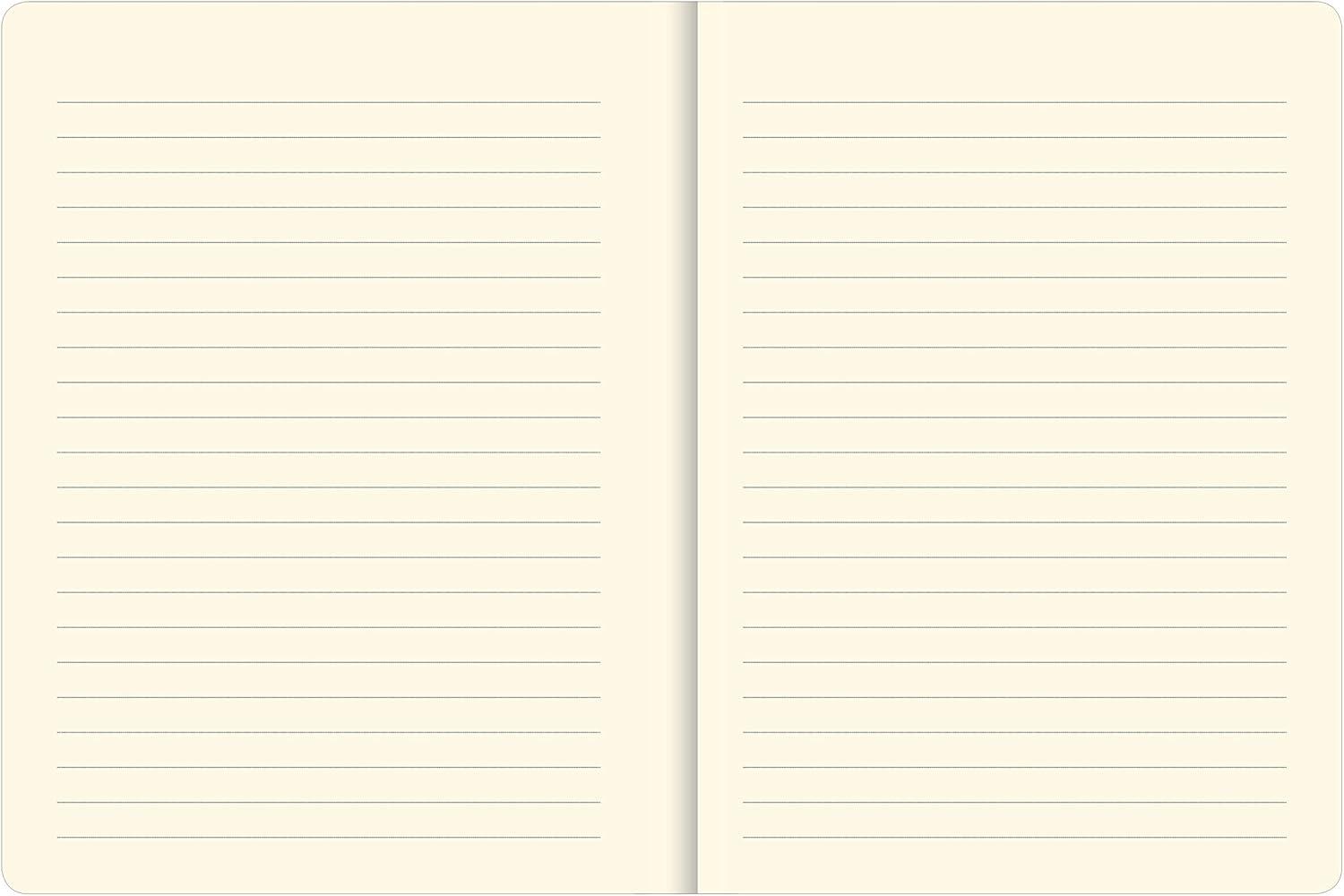 Floral Embossed Hardcover Journal with Gold Foil Highlights