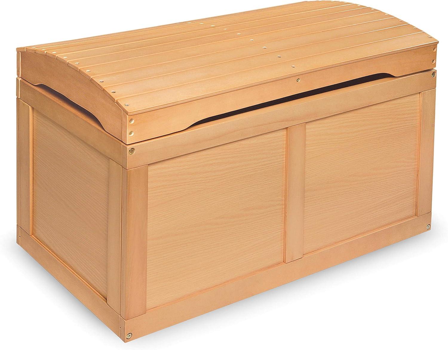 Badger Basket Hardwood Barrel Top Toy Chest