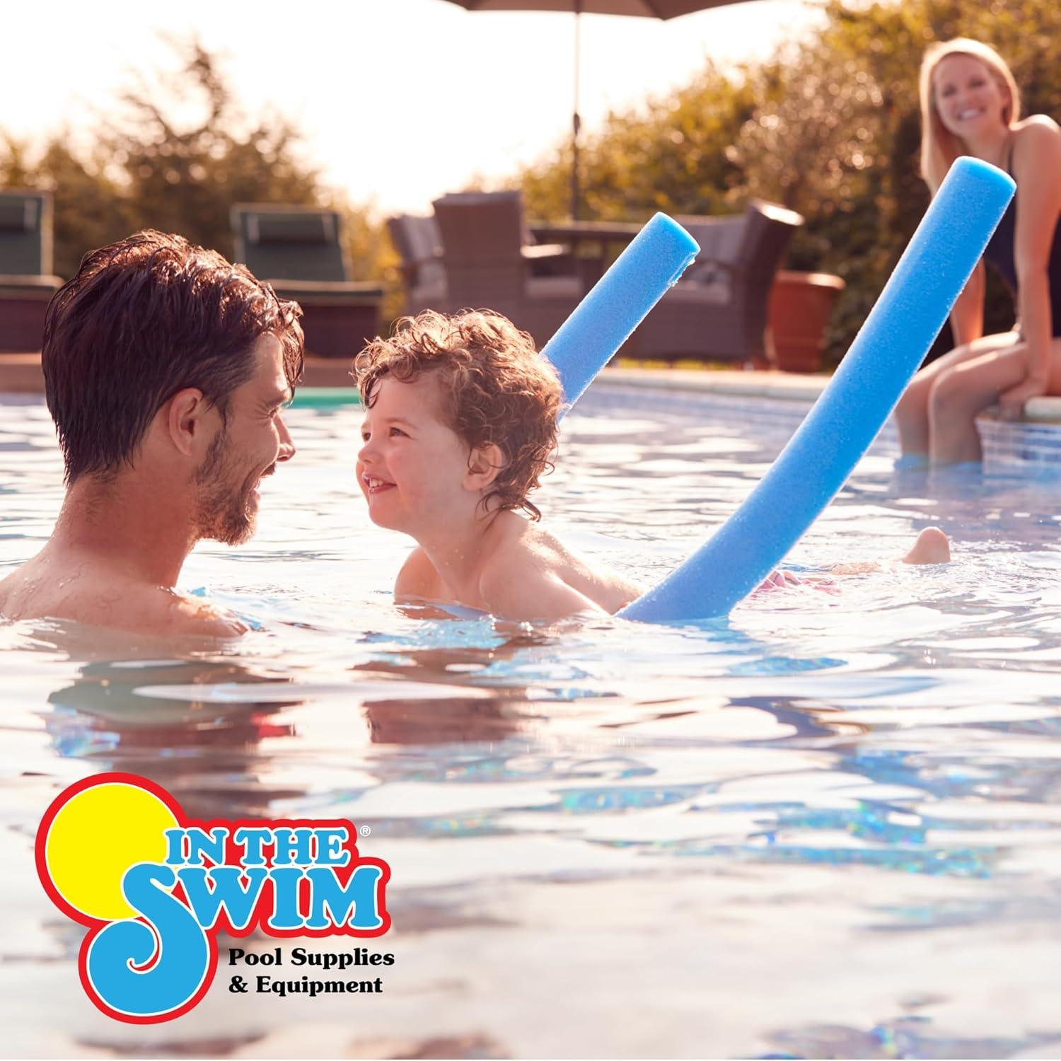 Whtty 40-Pack, 2-Inch Diameter Standard Pool Noodles – Soft Large Foam Noodles for Extra Buoyancy - Floating Training Device, Exercise Aid, pool noodles floats for adults