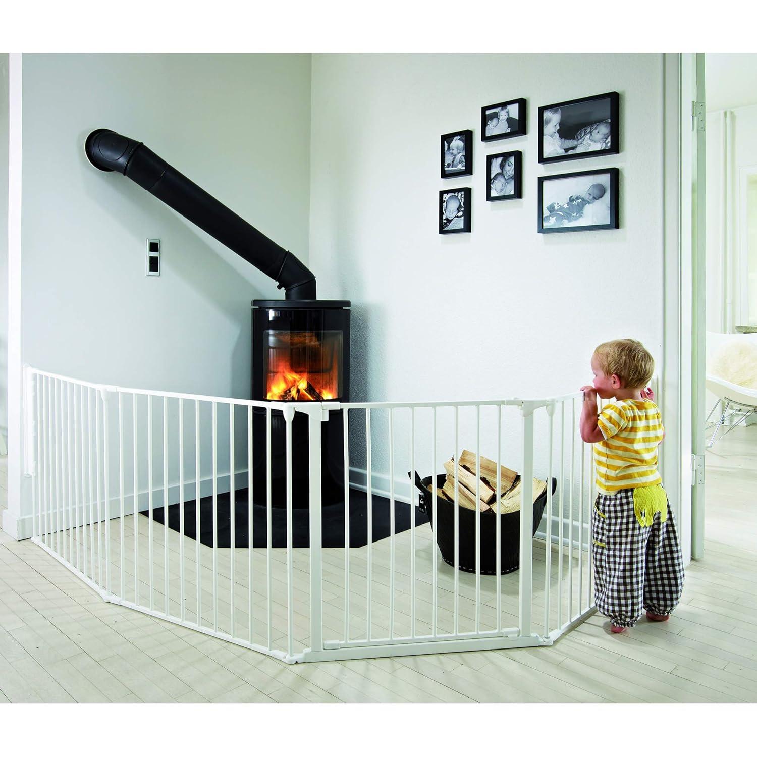 BabyDan Flex Xl Hearth 5 Piece Safety Gate