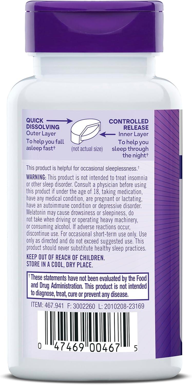 Natrol Dietary Supplements Melatonin Time Release 1 mg Tablet 90ct.