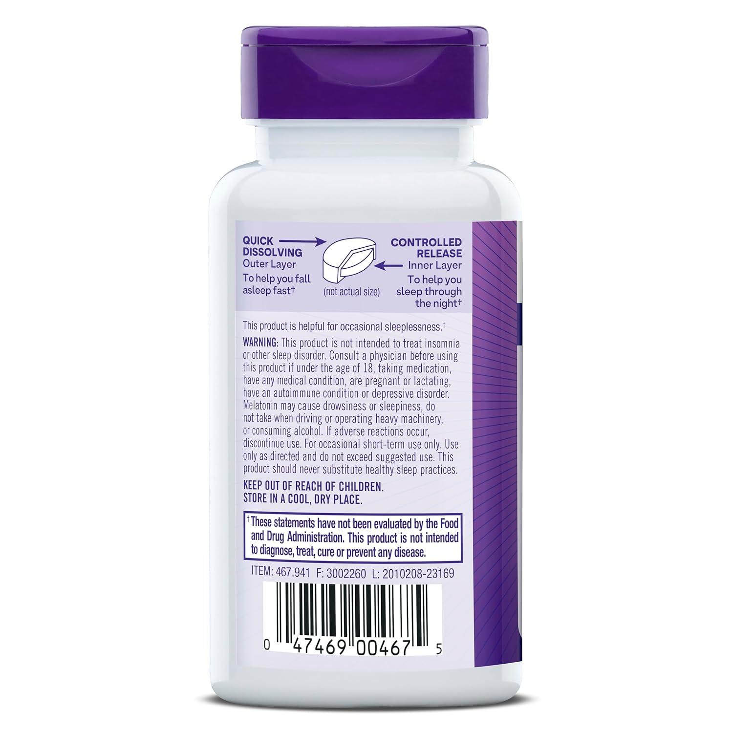 Natrol Dietary Supplements Melatonin Time Release 1 mg Tablet 90ct.