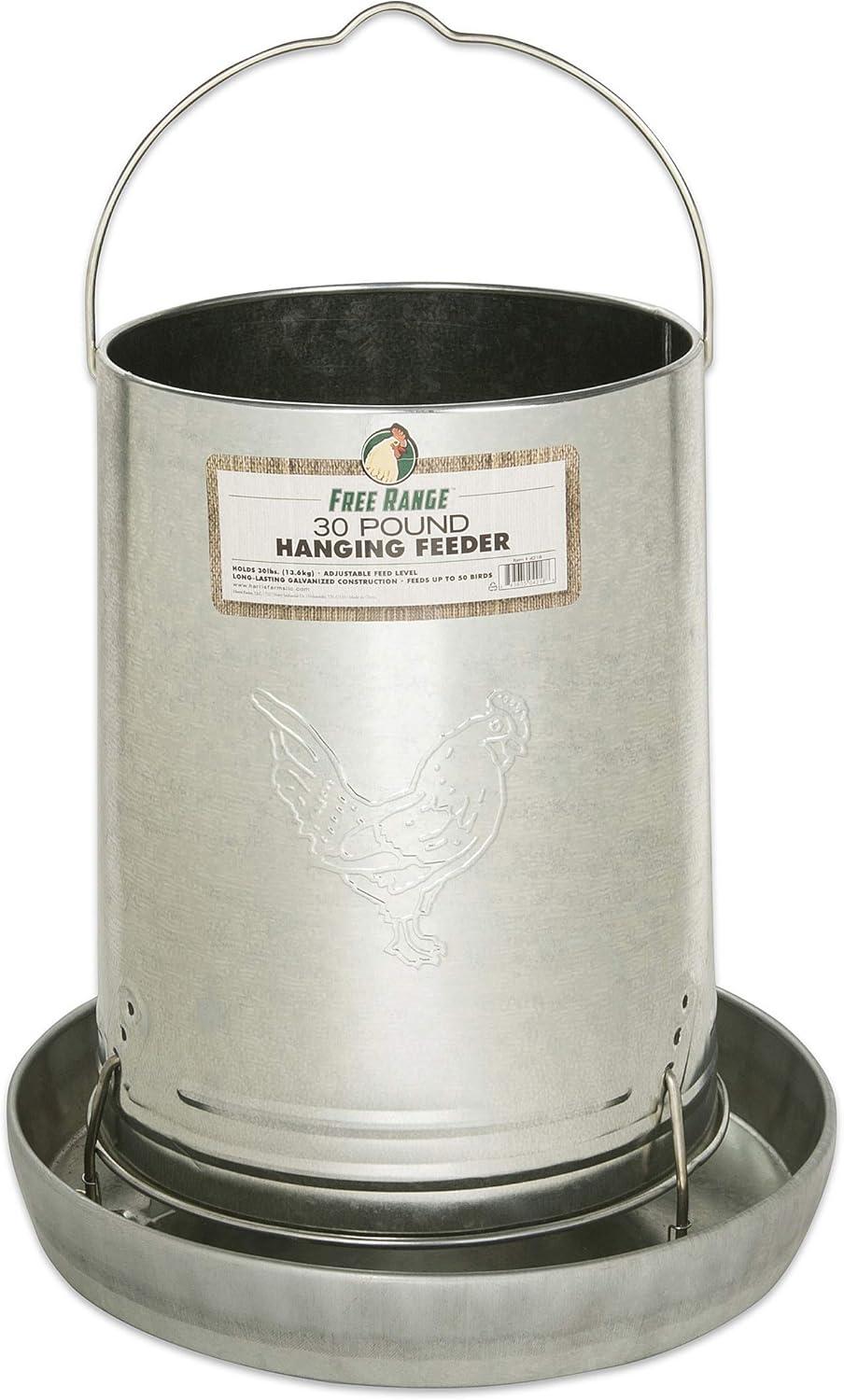 Harris Farms Hanging Poultry Feeder 30 Pounds