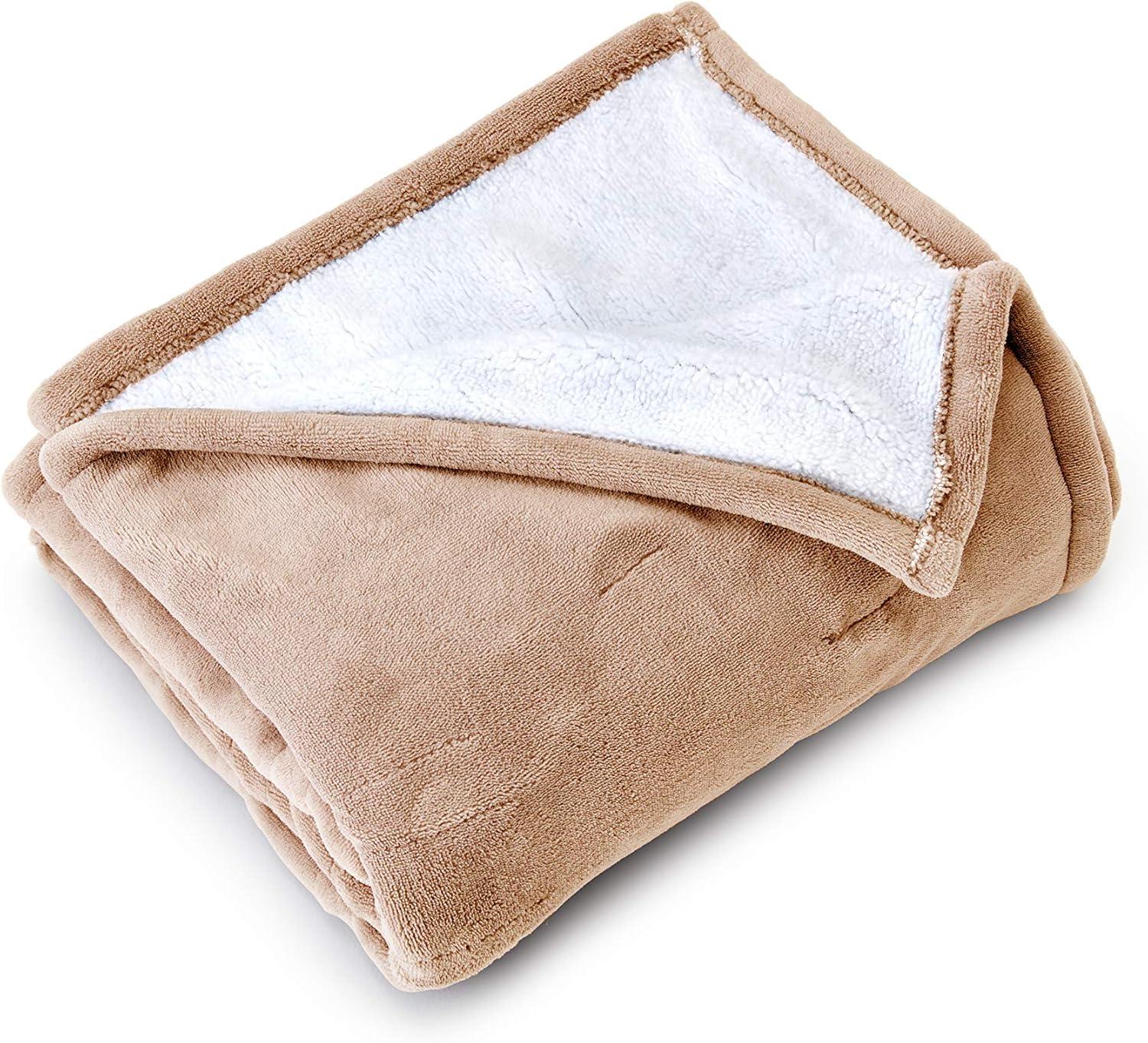 Full Size Reversible Sherpa Electric Heated Blanket