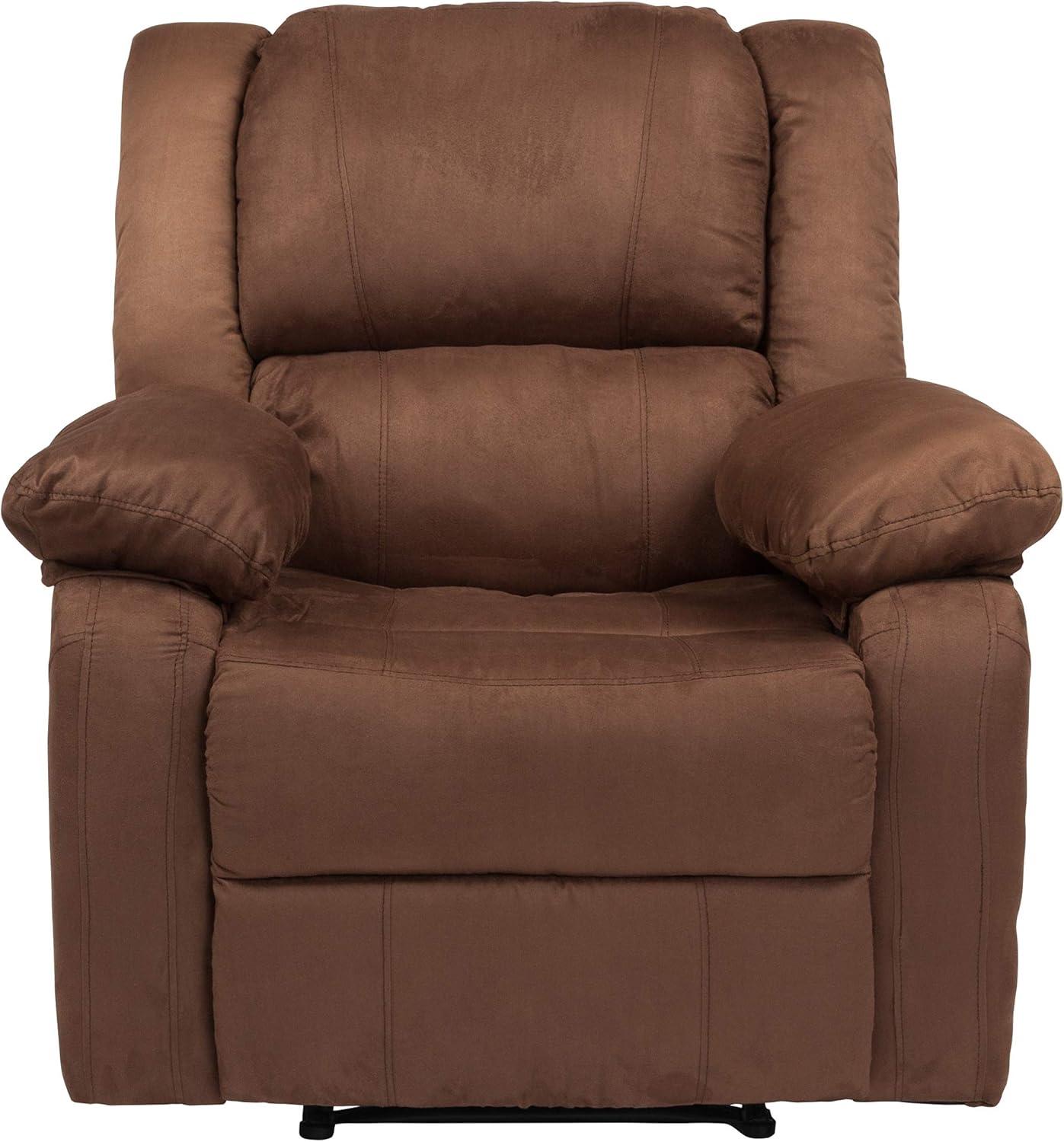 Flash Furniture Harmony Series Chocolate Brown Microfiber Recliner