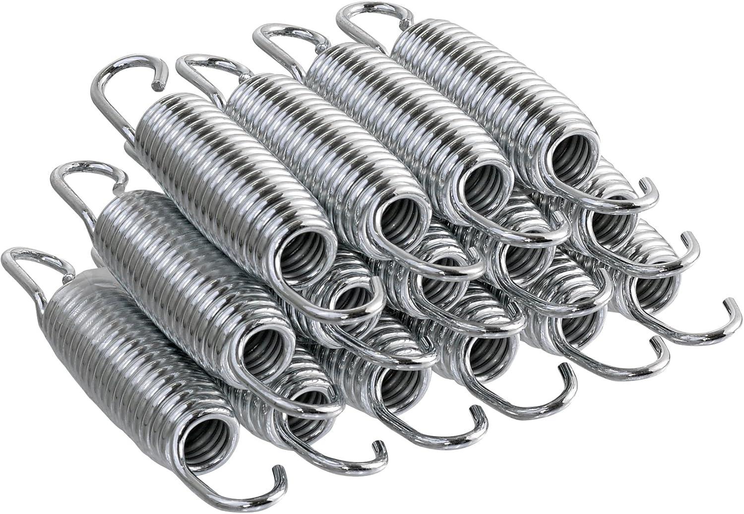 Upper Bounce Machrus Upper Bounce Premium Quality Heavy-Duty Galvanized Steel Trampoline Springs (Set of 15)