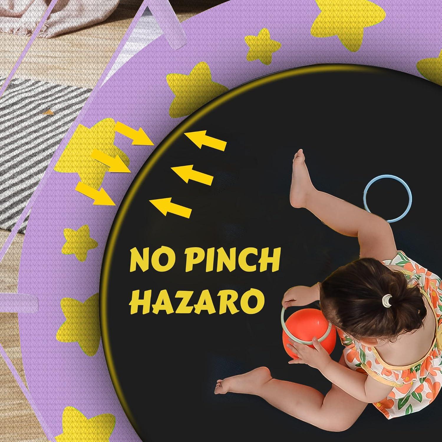 wendeway 55 Inch Kids Trampoline With Safety Enclosure Net | Wayfair