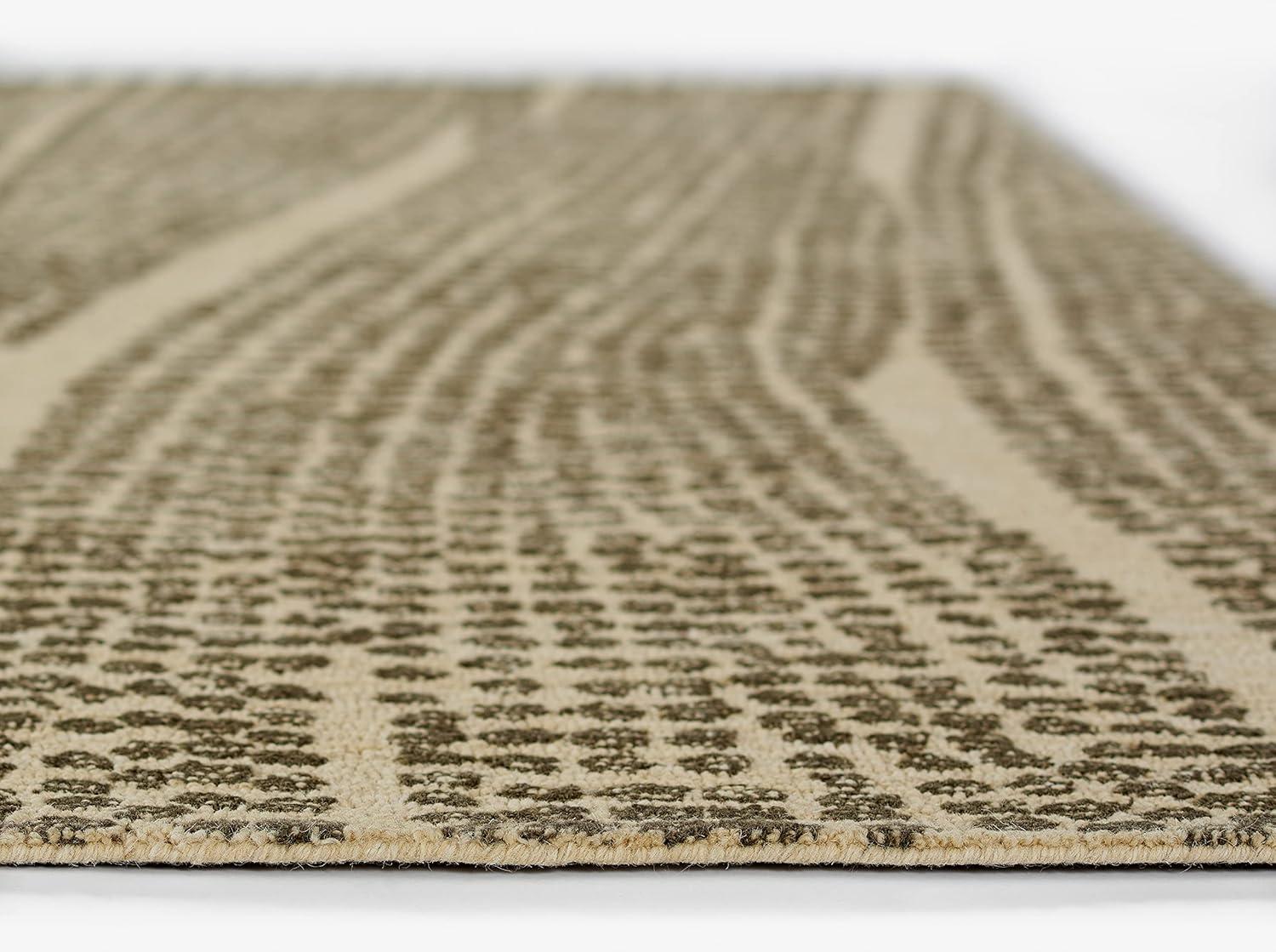Momeni 2'3"x8' Teppe Axel Handtufted Runner Rug Natural
