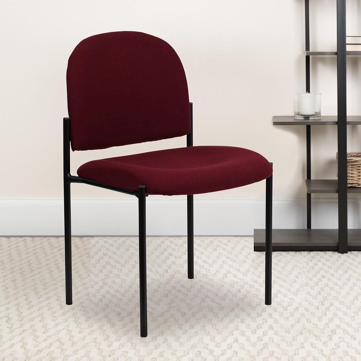 Flash Furniture Prather Tania Comfort Upholstered Stackable Side Reception Chair