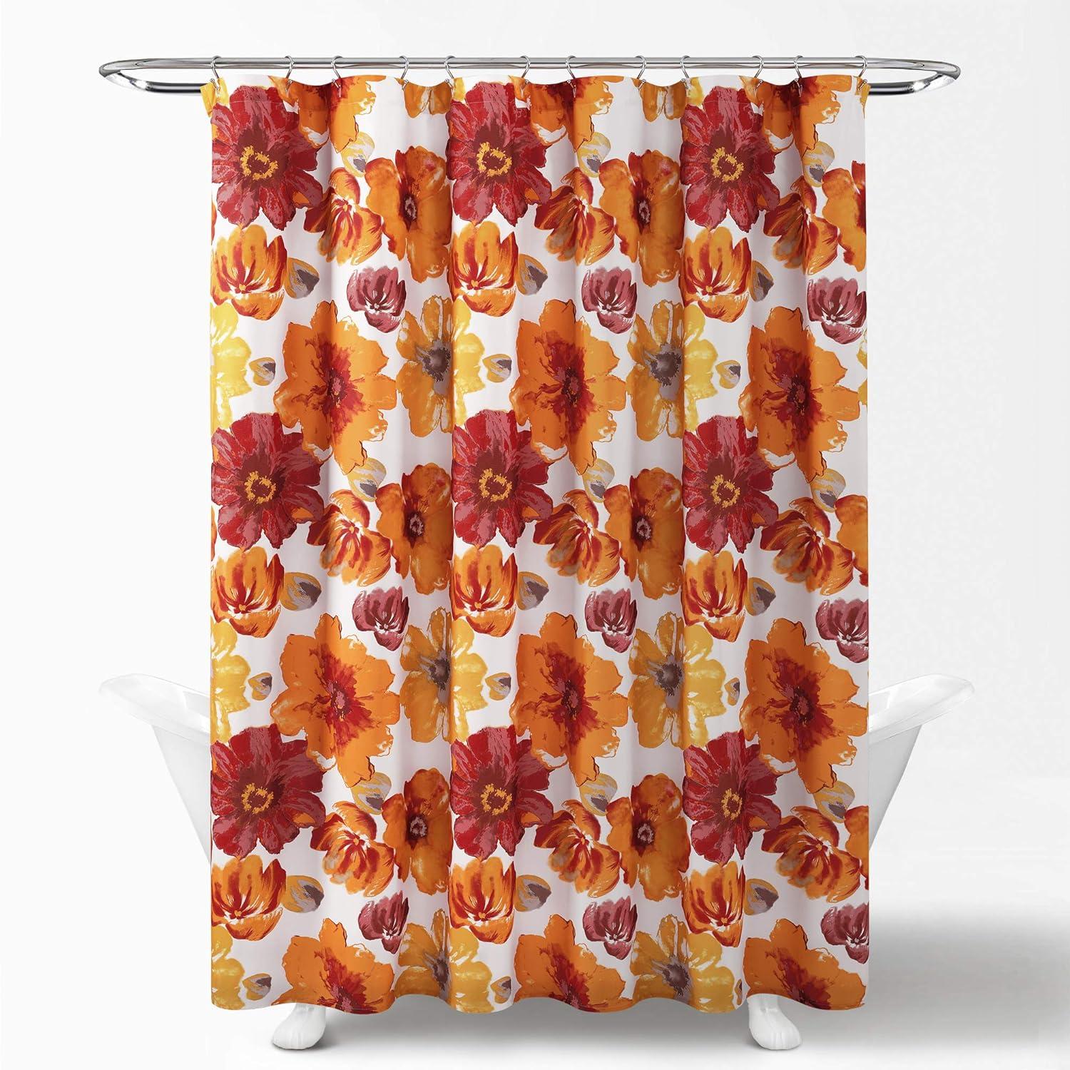 Leah Floral Shower Curtain