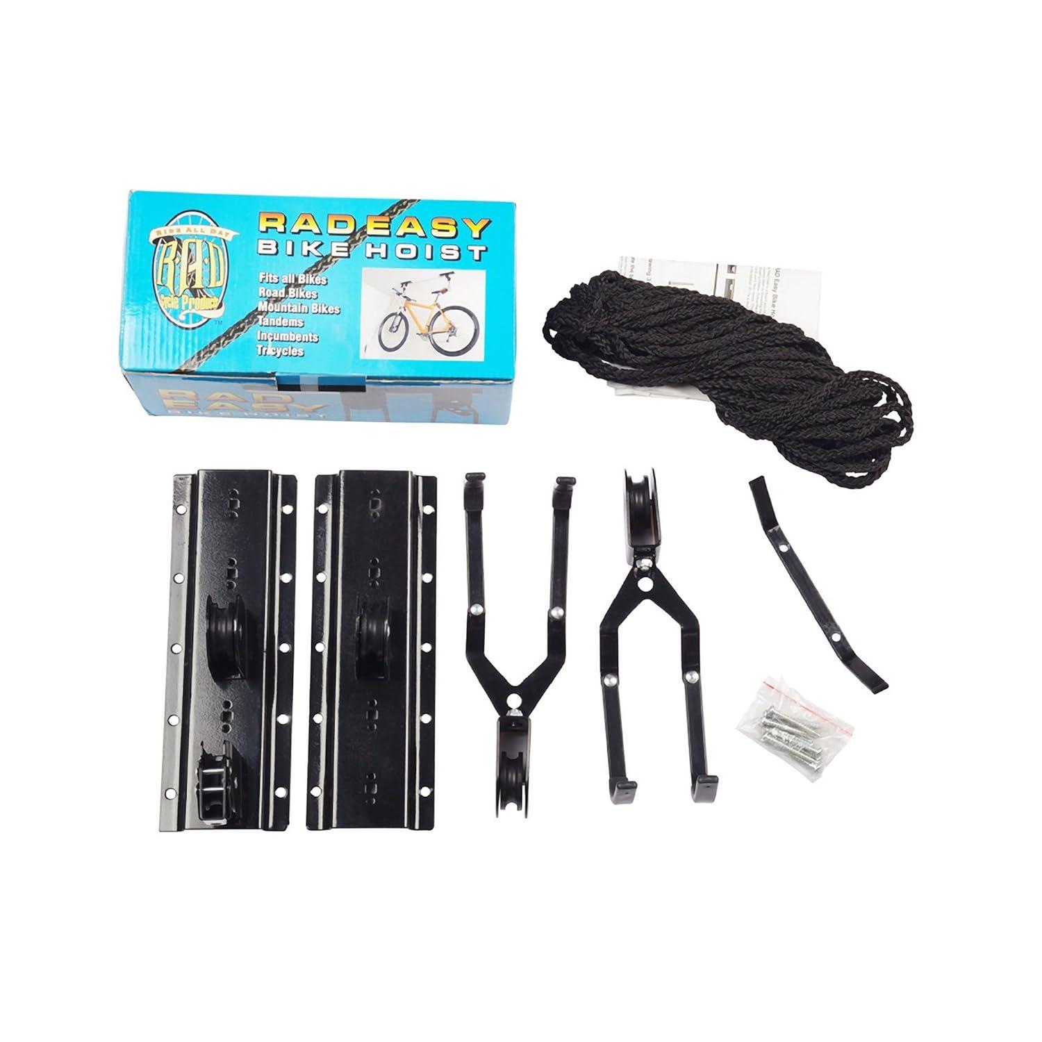 2005 Products Heavy Duty Bike Lift Hoist for Garage Storage 100 lbs Mountain Bicycle