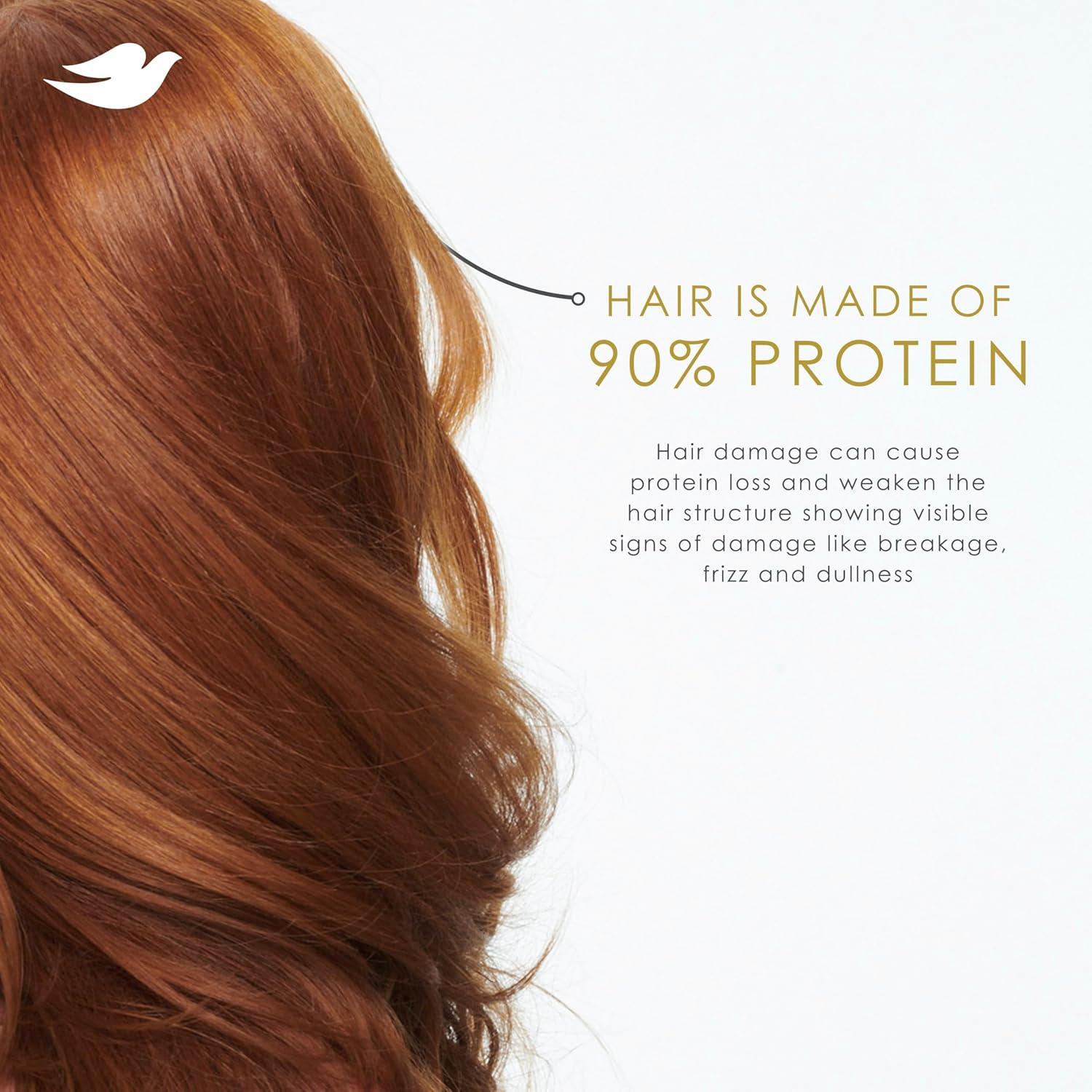 Dove Beauty Daily Moisture Hair Shampoo Pump with Hyaluronic Serum & Bio-Protein Care - 28 fl oz