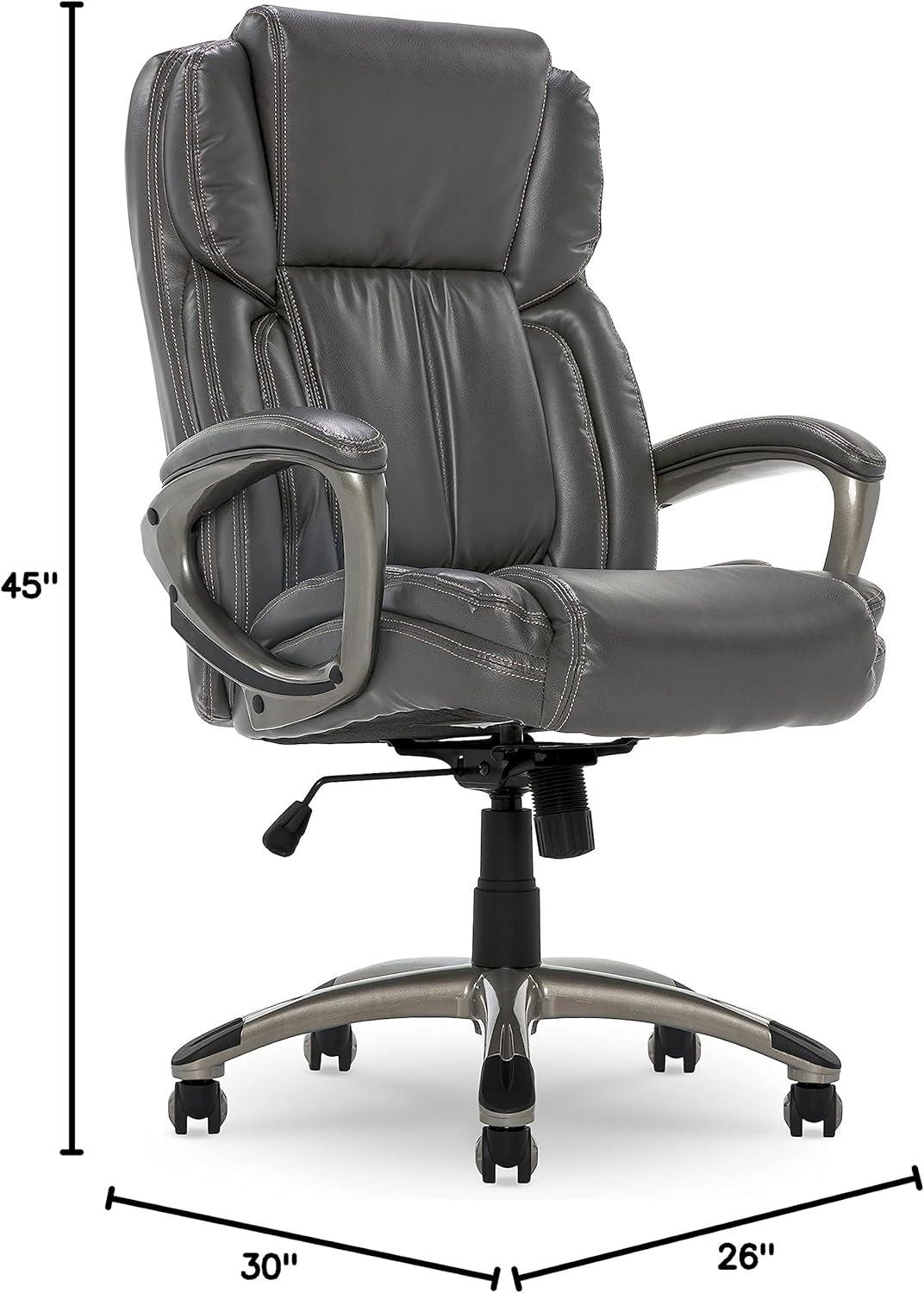 Works Executive Office Chair Harvard Gray - Serta