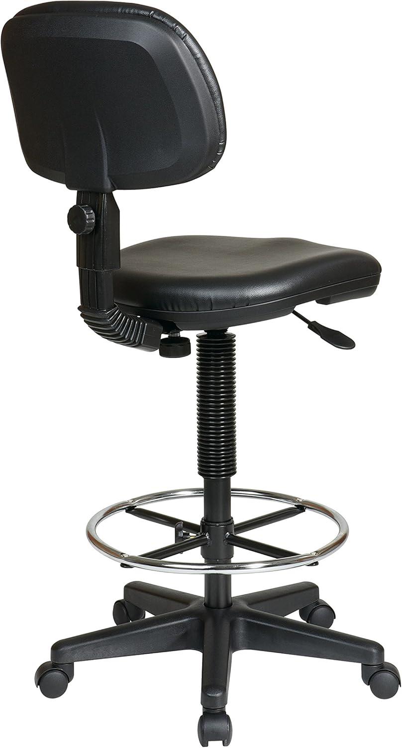 Work Smart Polyester Blend Drafting Chair