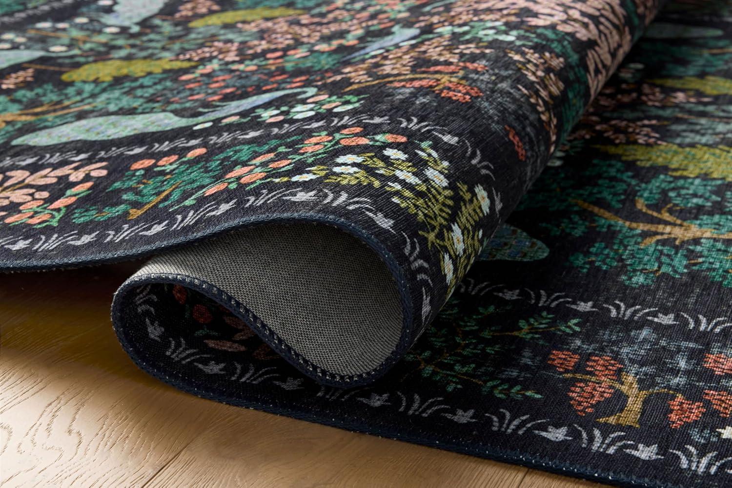 Rifle Paper Co. x Loloi Canopy Charcoal Area Rug